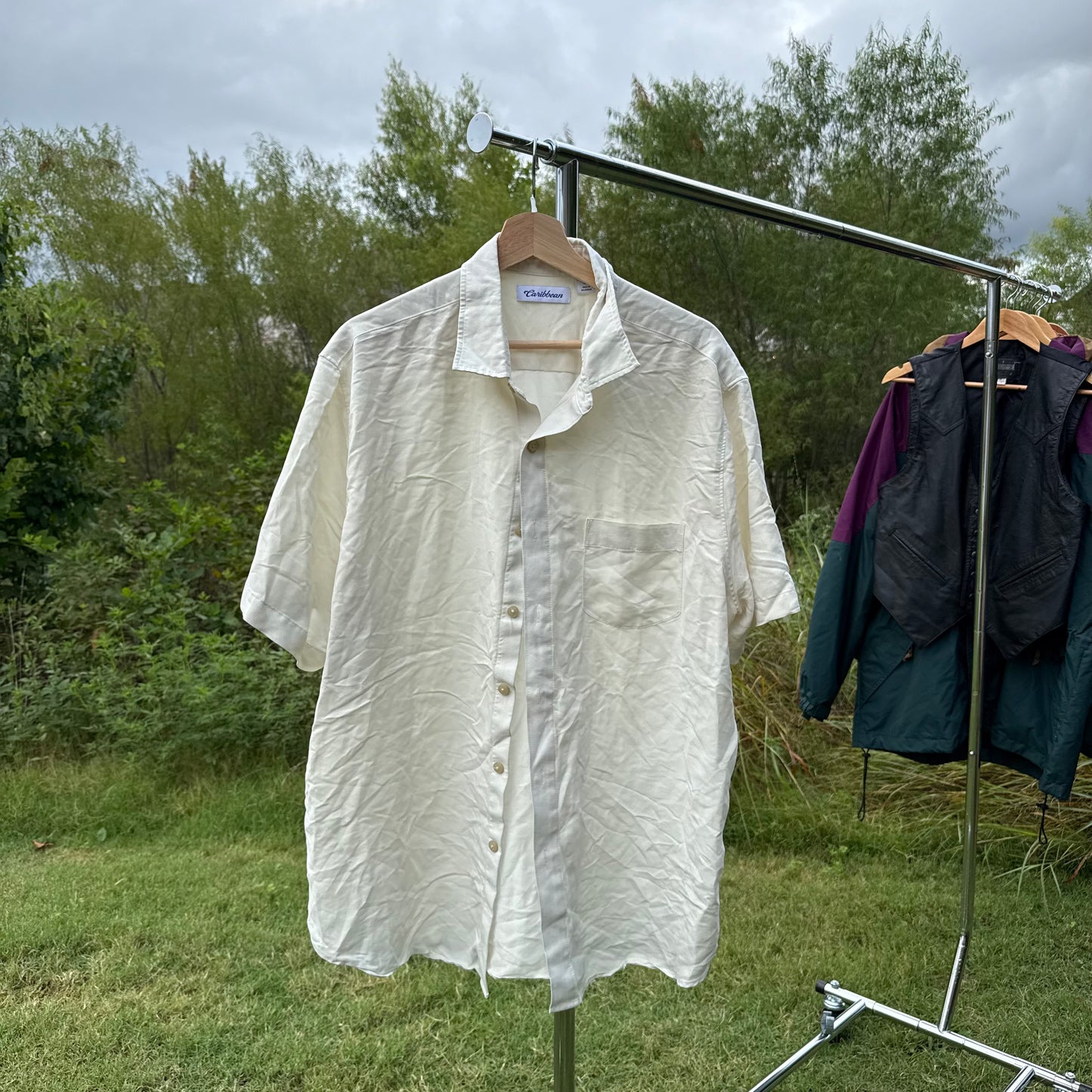 Cream Buttonup