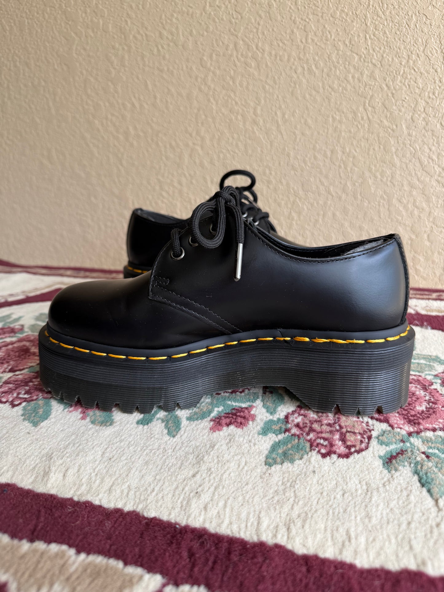 Black 1461 Quad