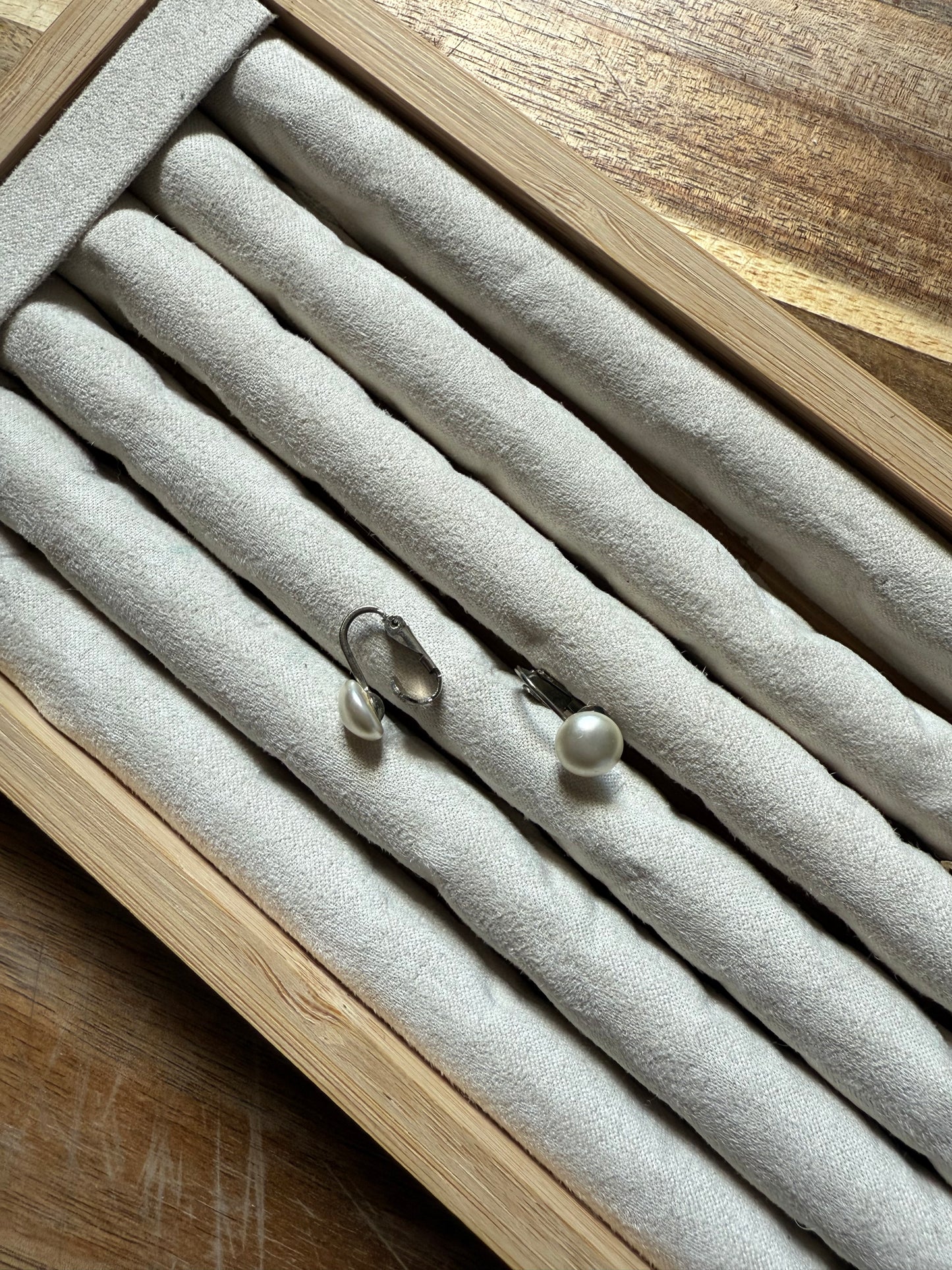 Pearl Clip-On Earrings