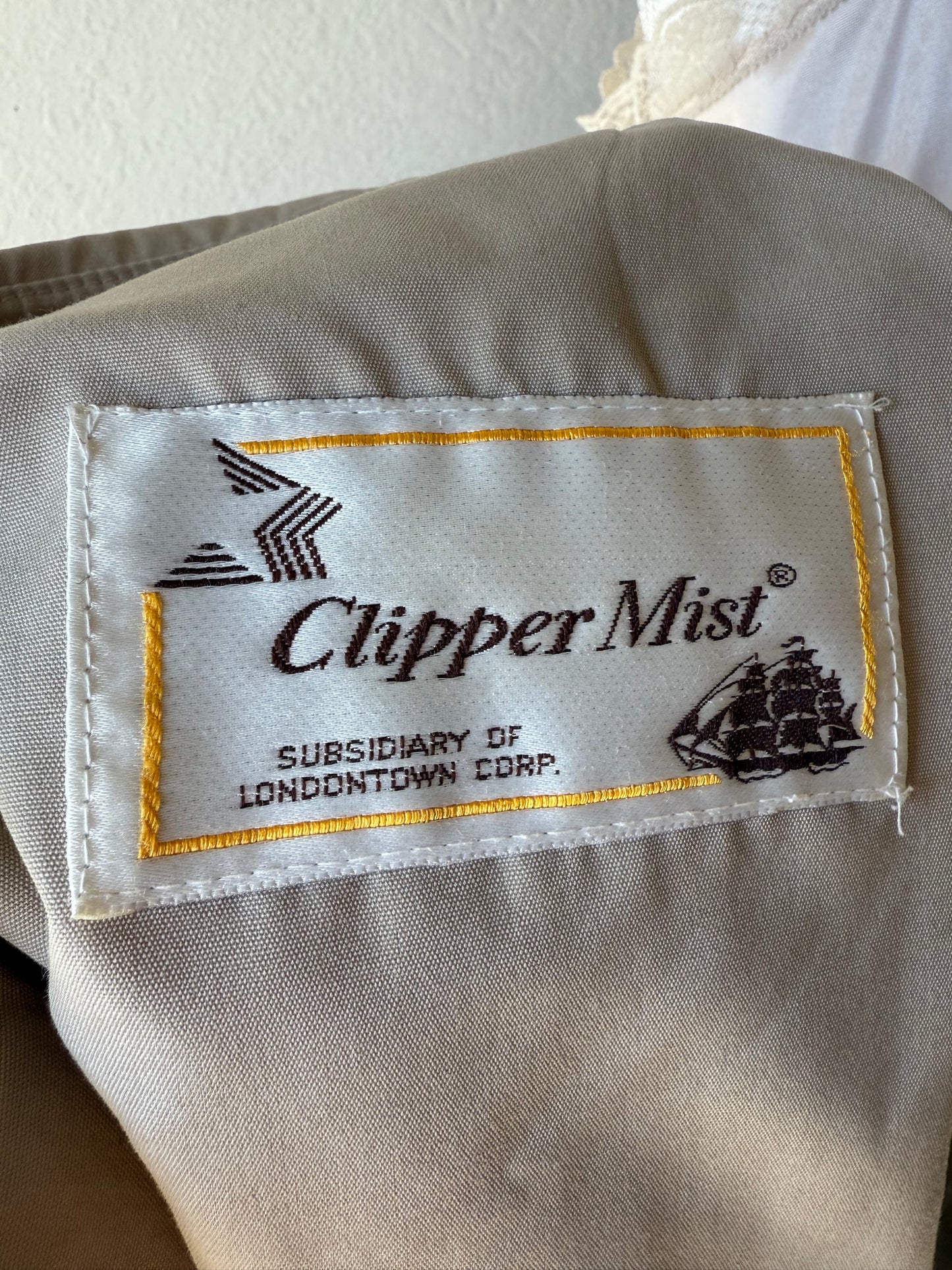 Clipper Mist Trench Coat