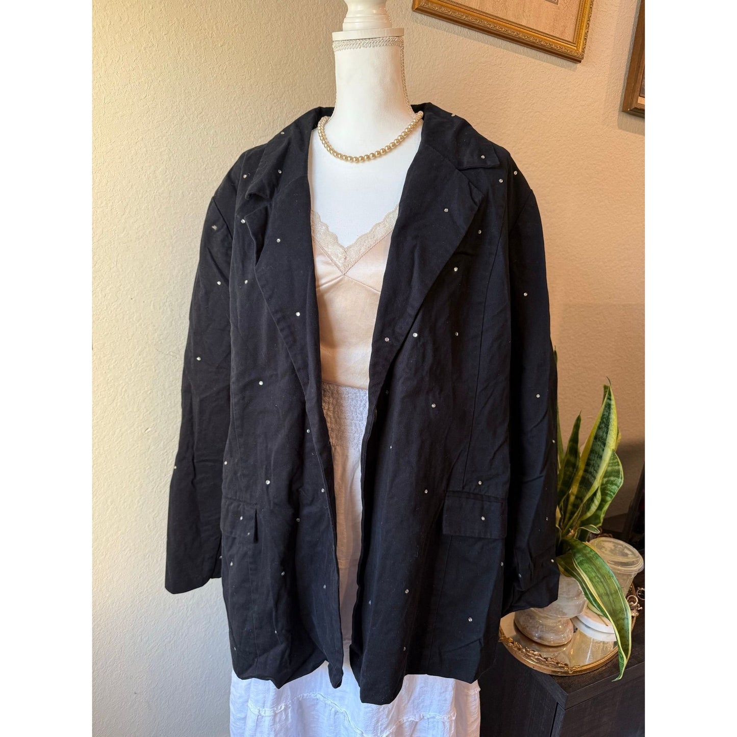 Quacker Factory Rhinestone Blazer