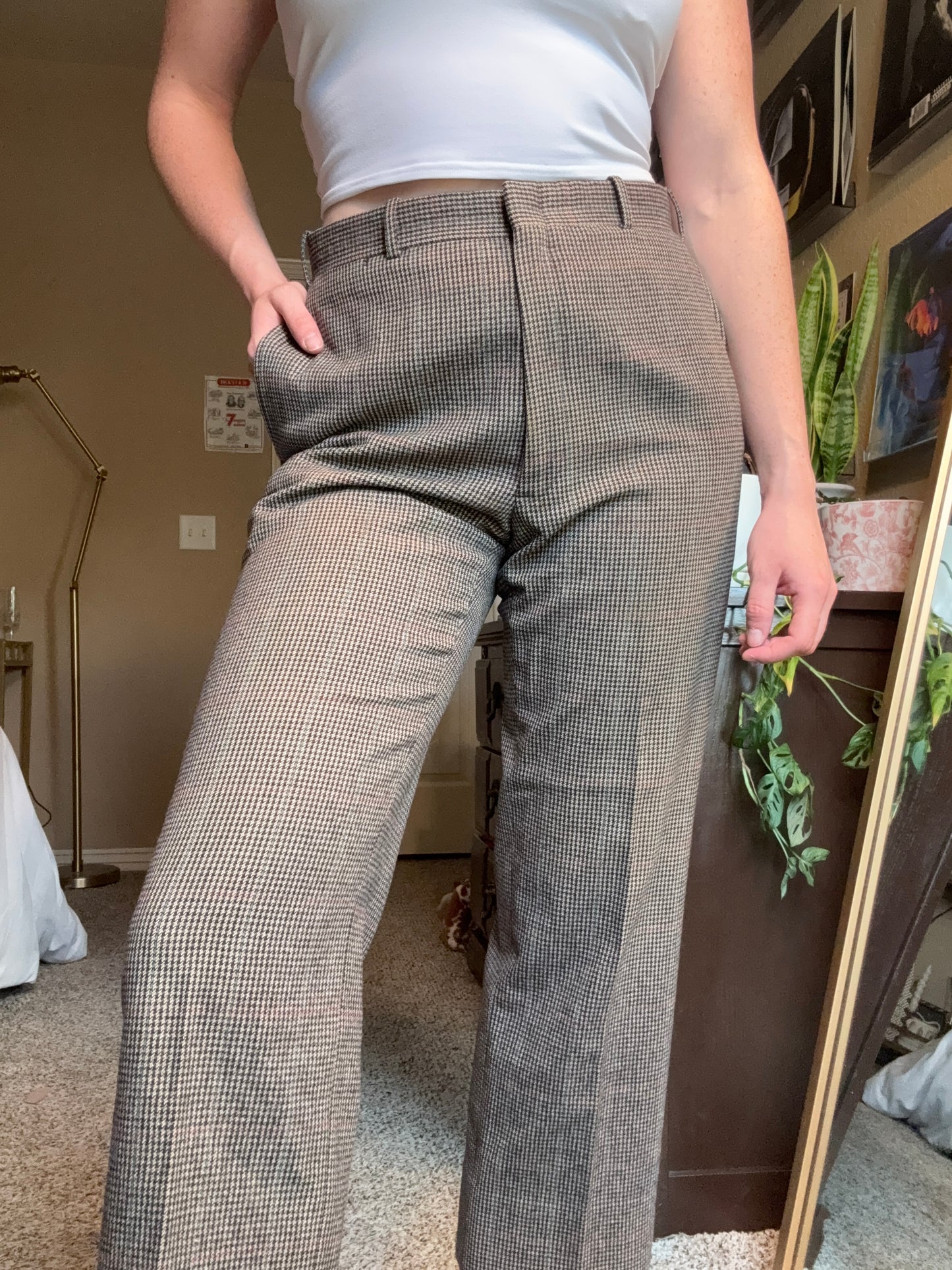 Houndstooth Pants