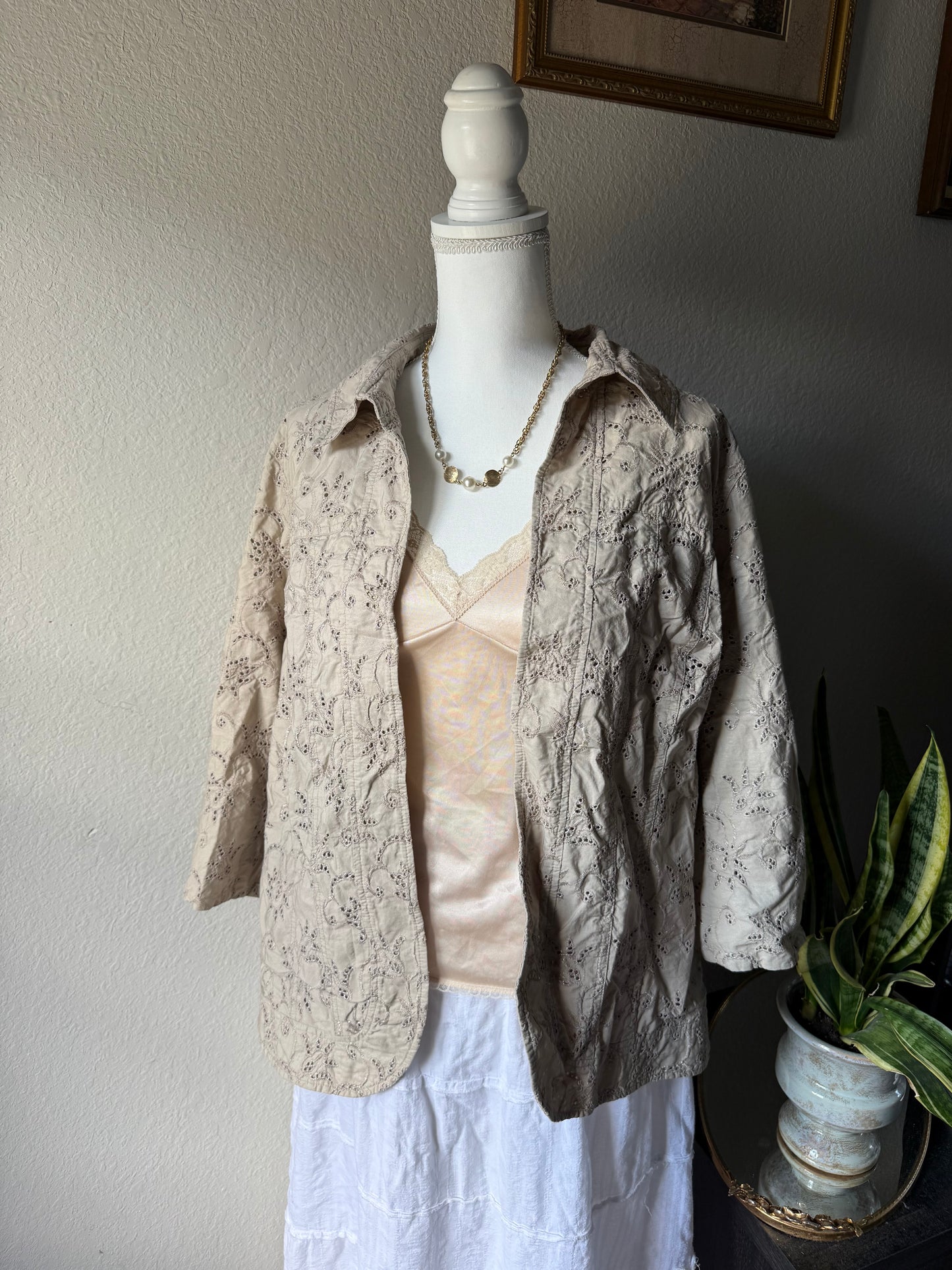 XL - Tan Blazer