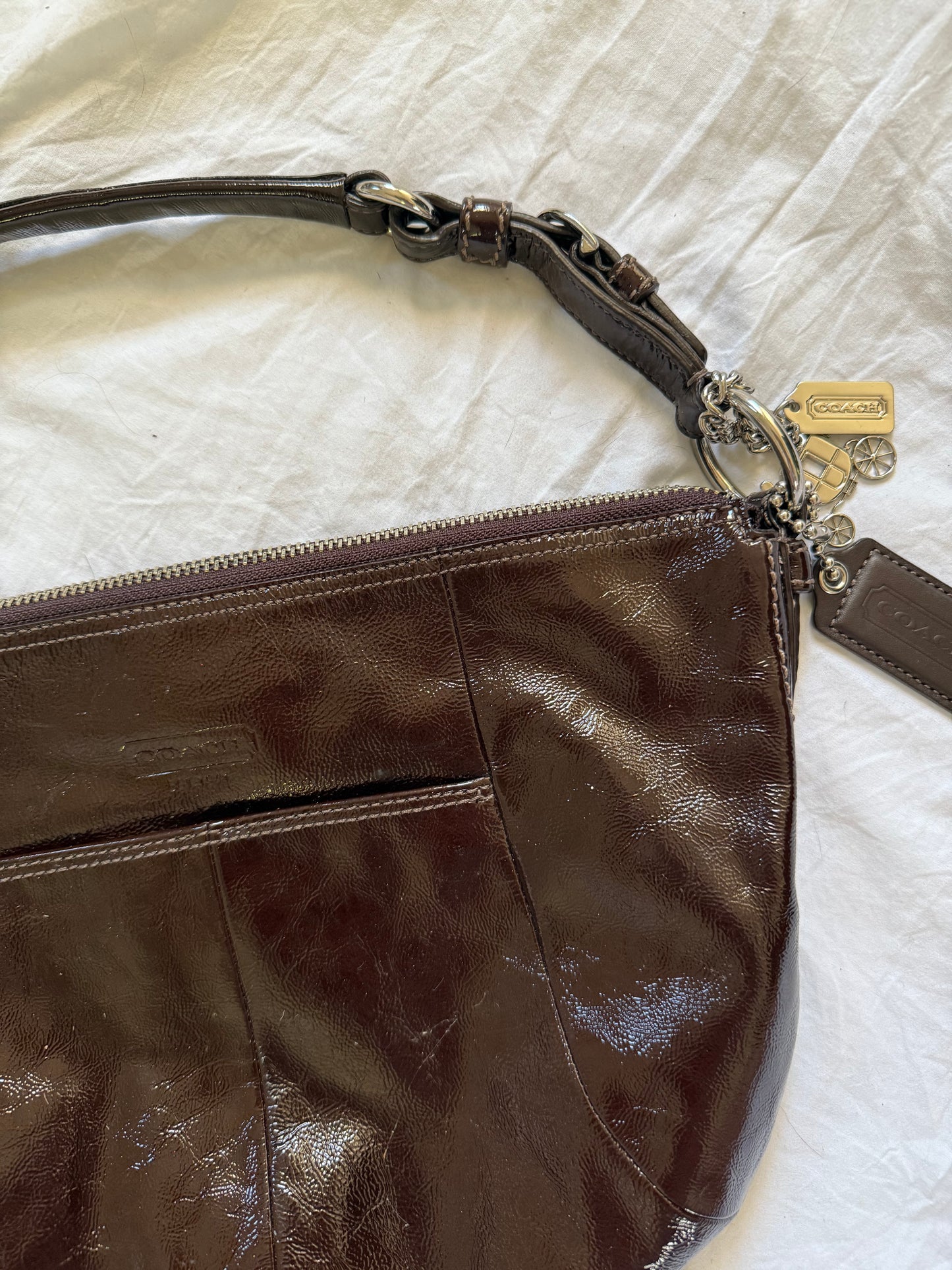 Coach Dark Plum Soho