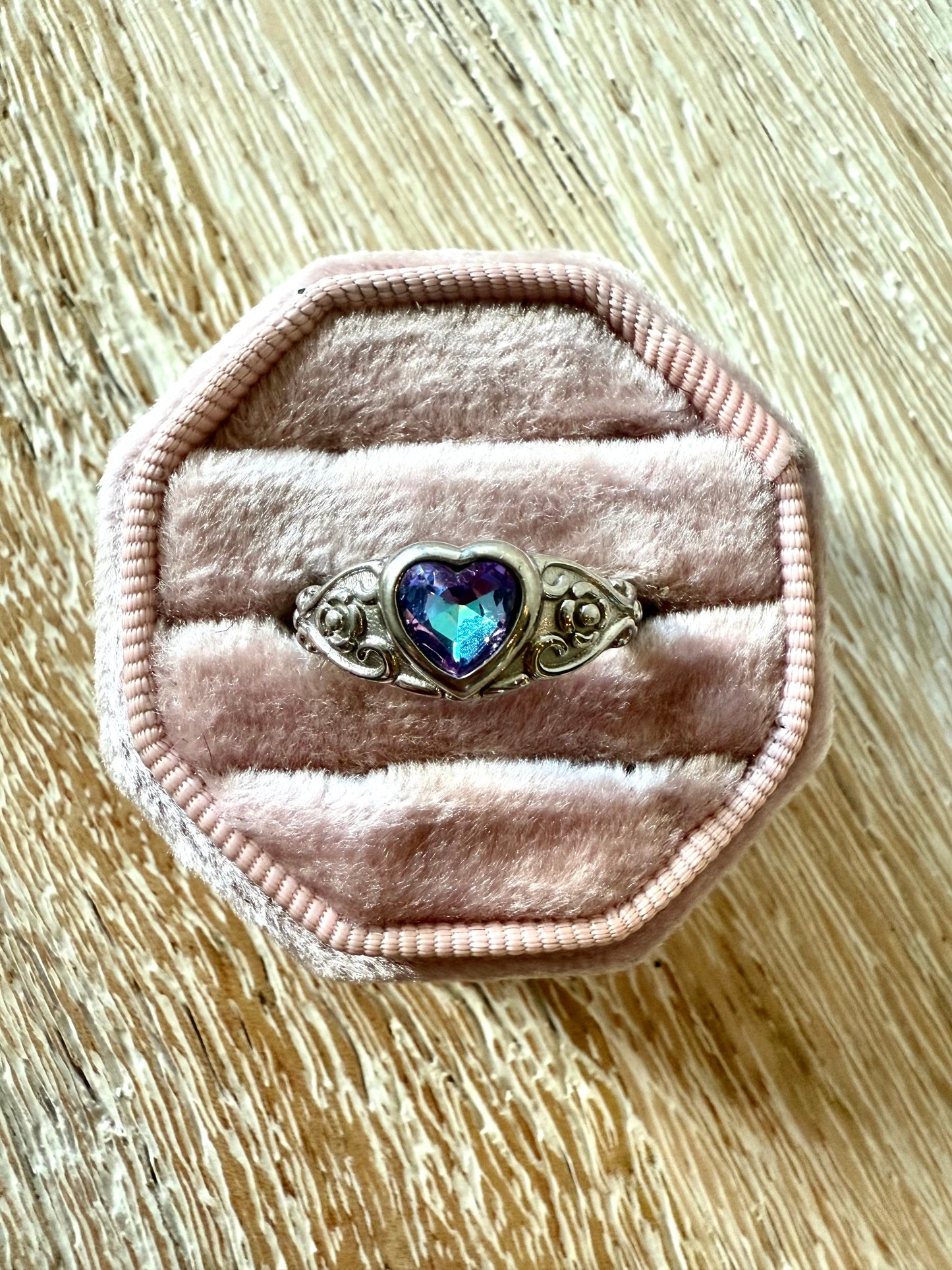 Sterling Mystic Heart Ring (8)