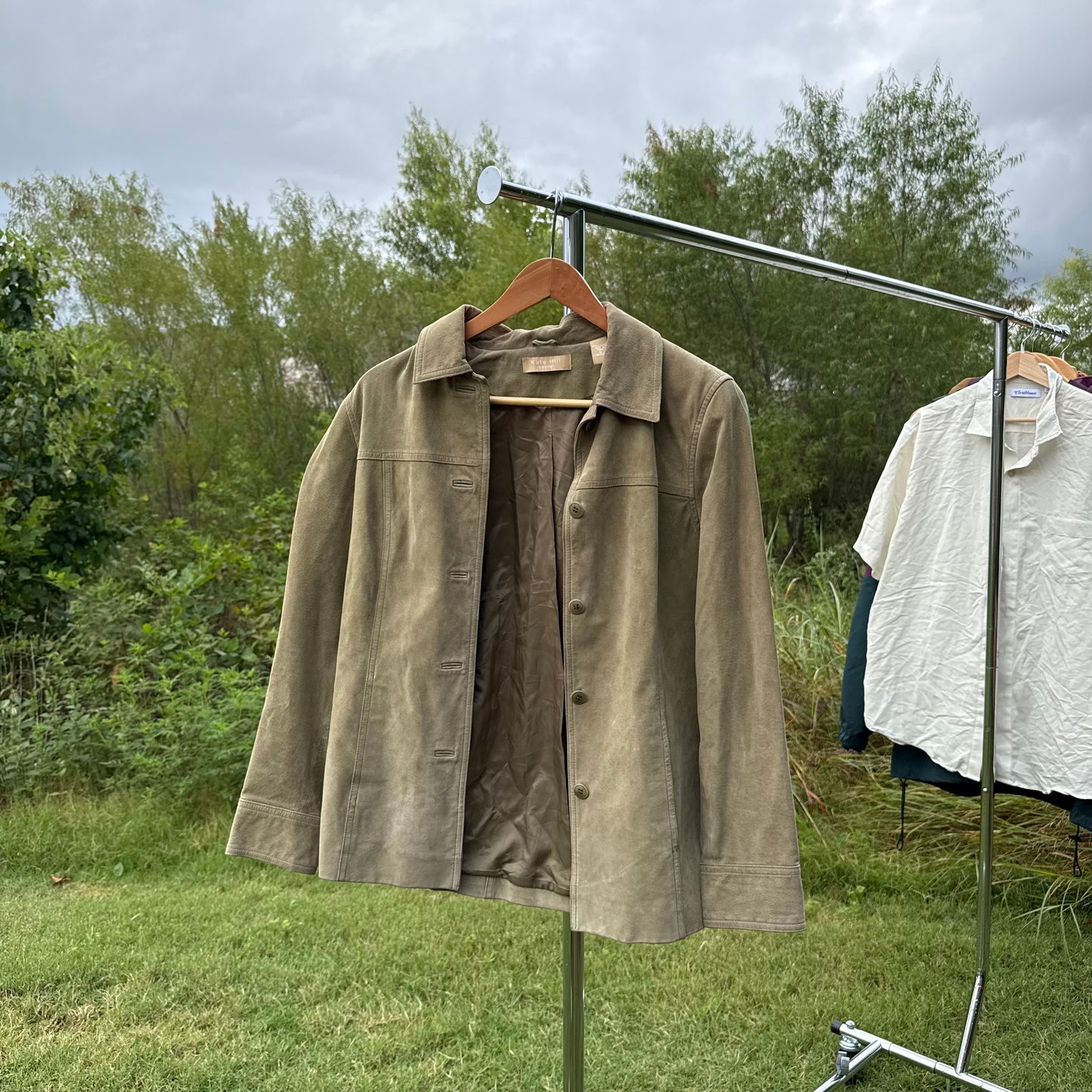 Sage Suede Jacket