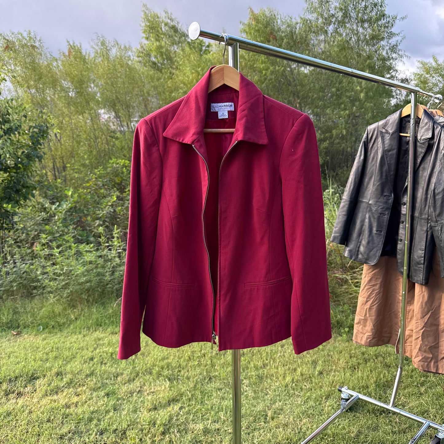 Red Suede Jacket