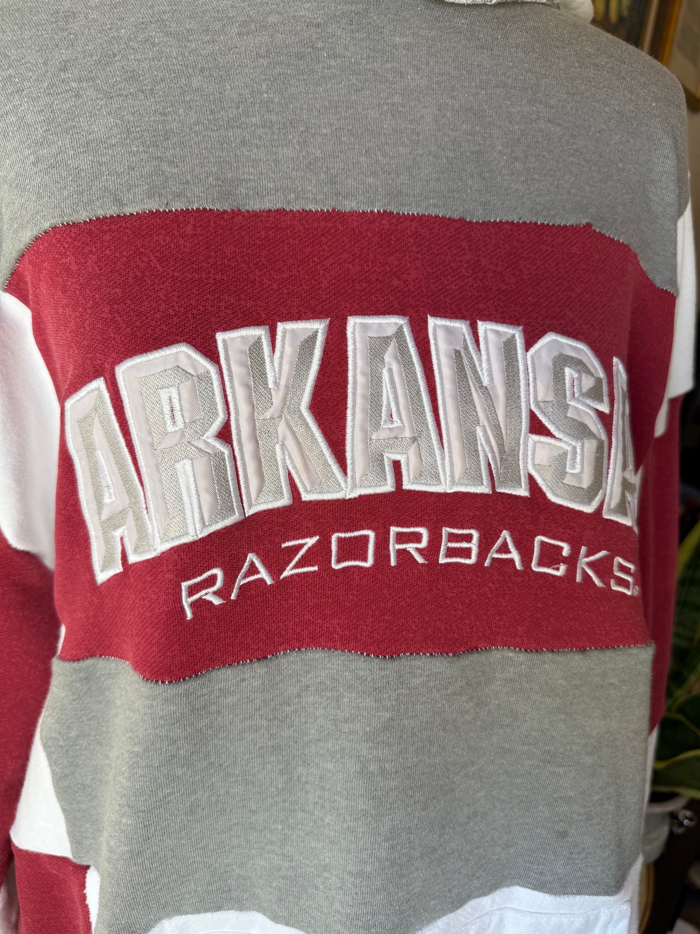 Arkansas Patchwork Hoodie