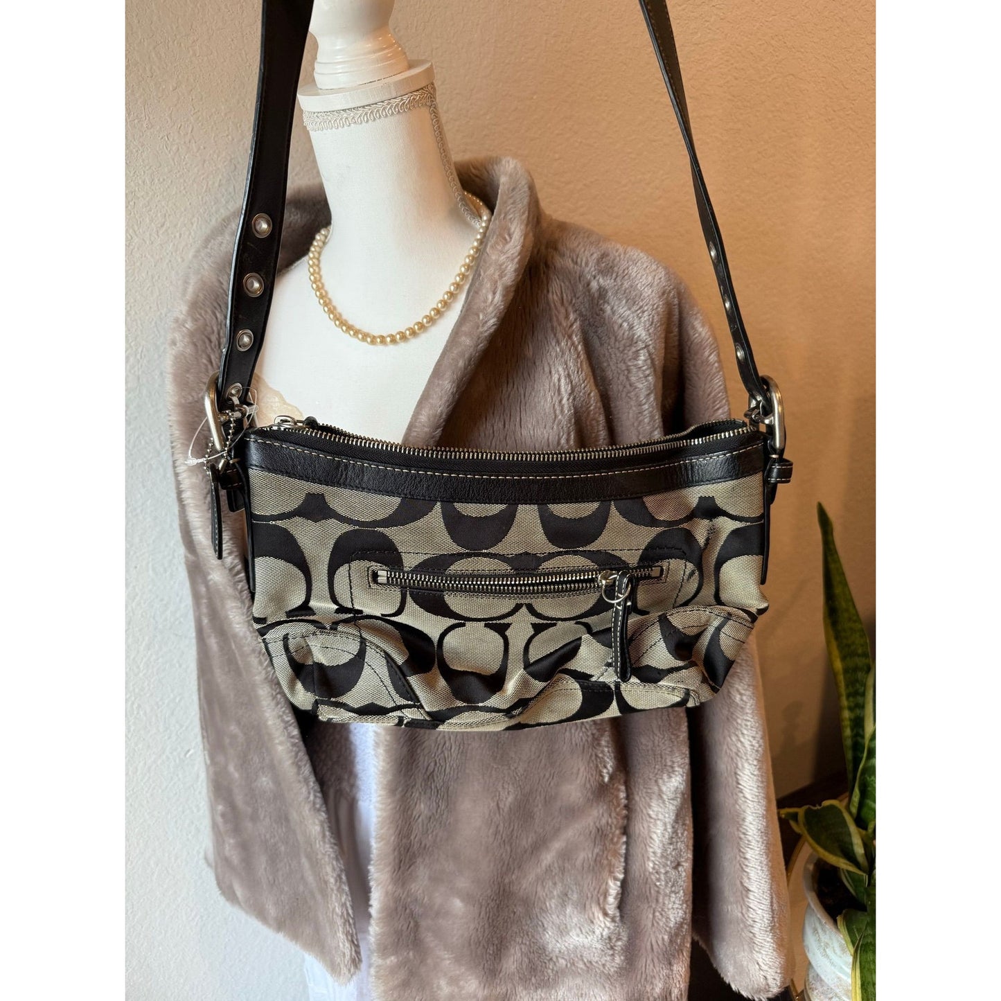 Coach Signature Crossbody Purse