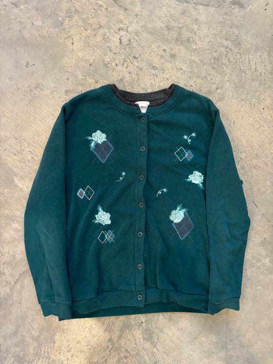 Vintage Teal Sweater