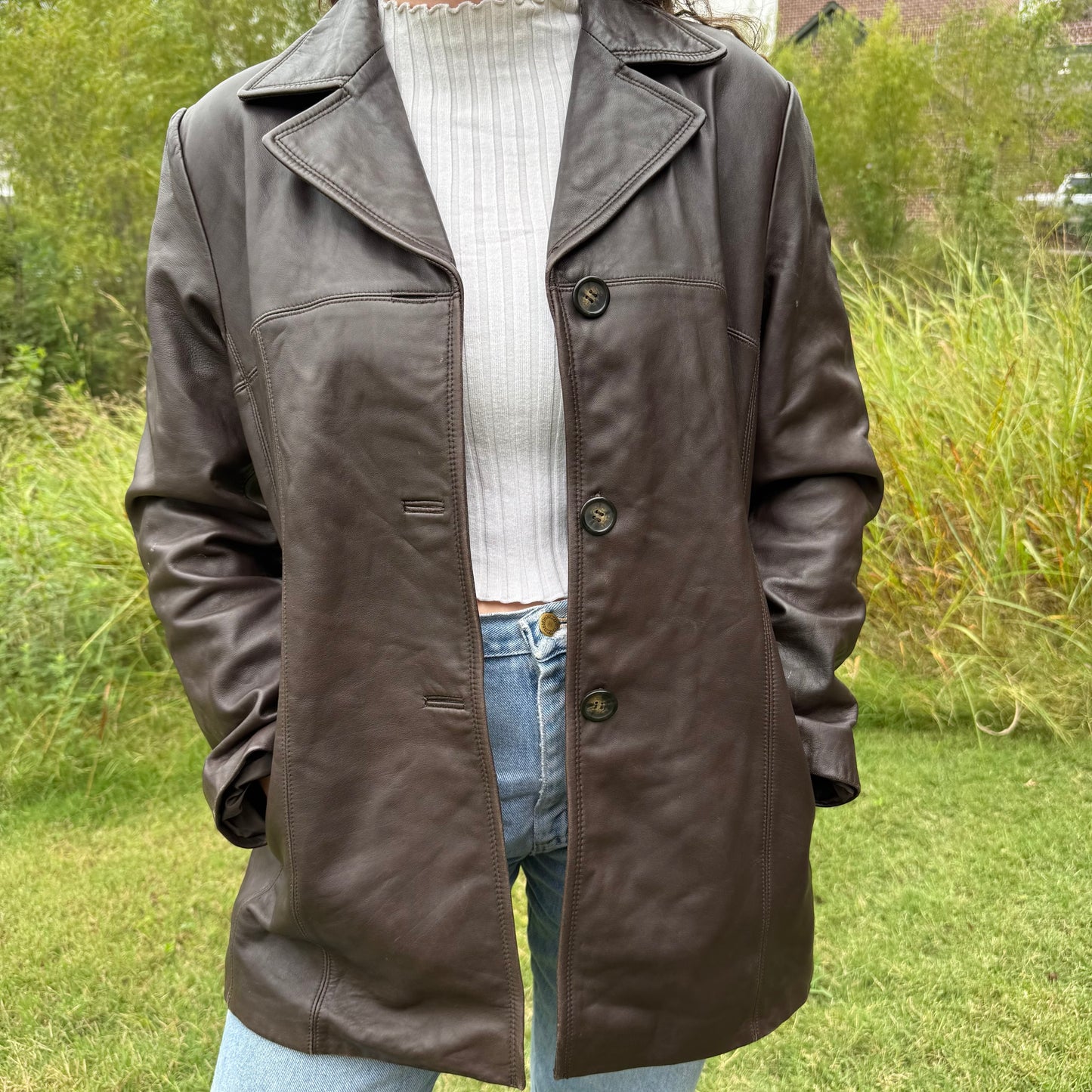 Siena Brown Leather Jacket