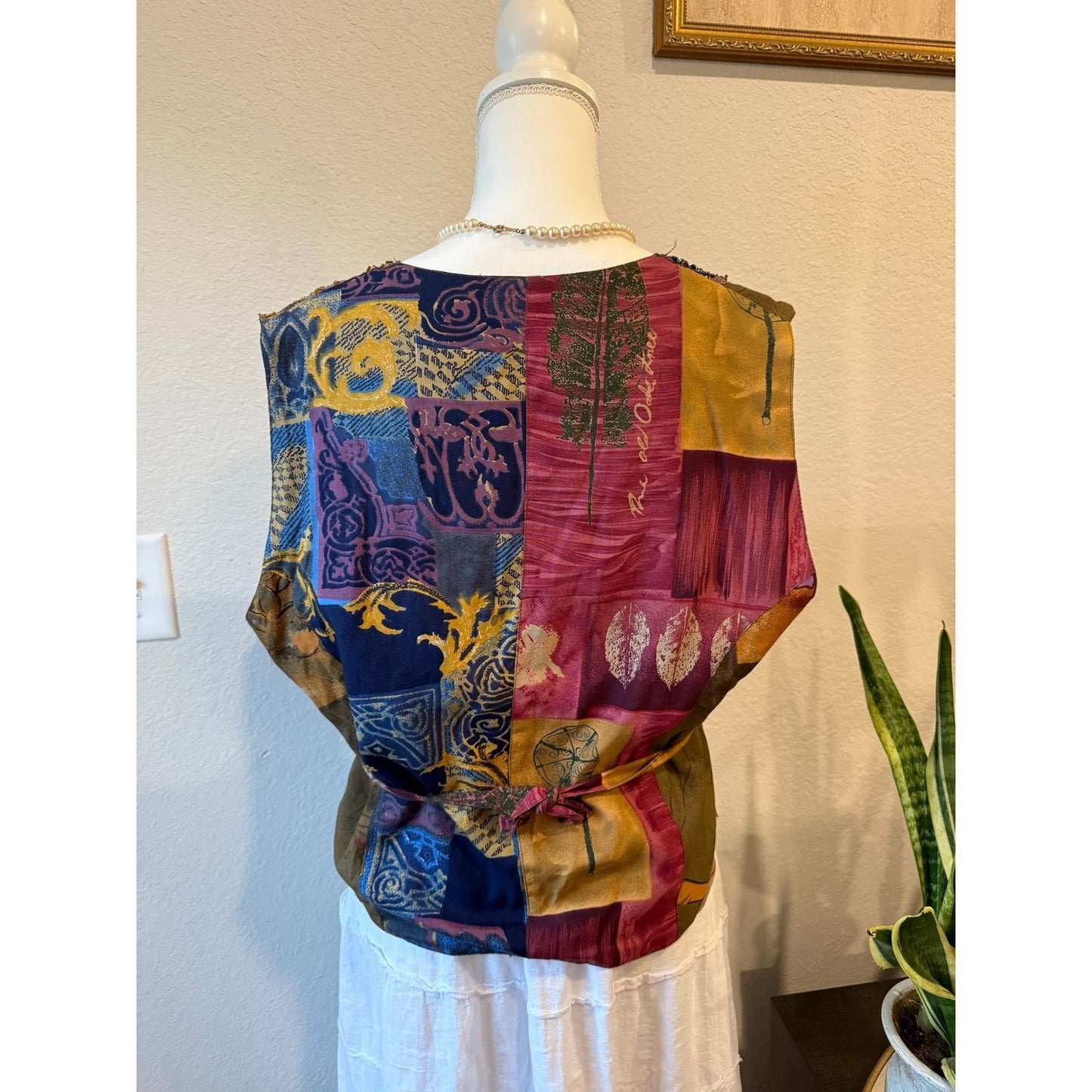 Vintage Patchwork Vest
