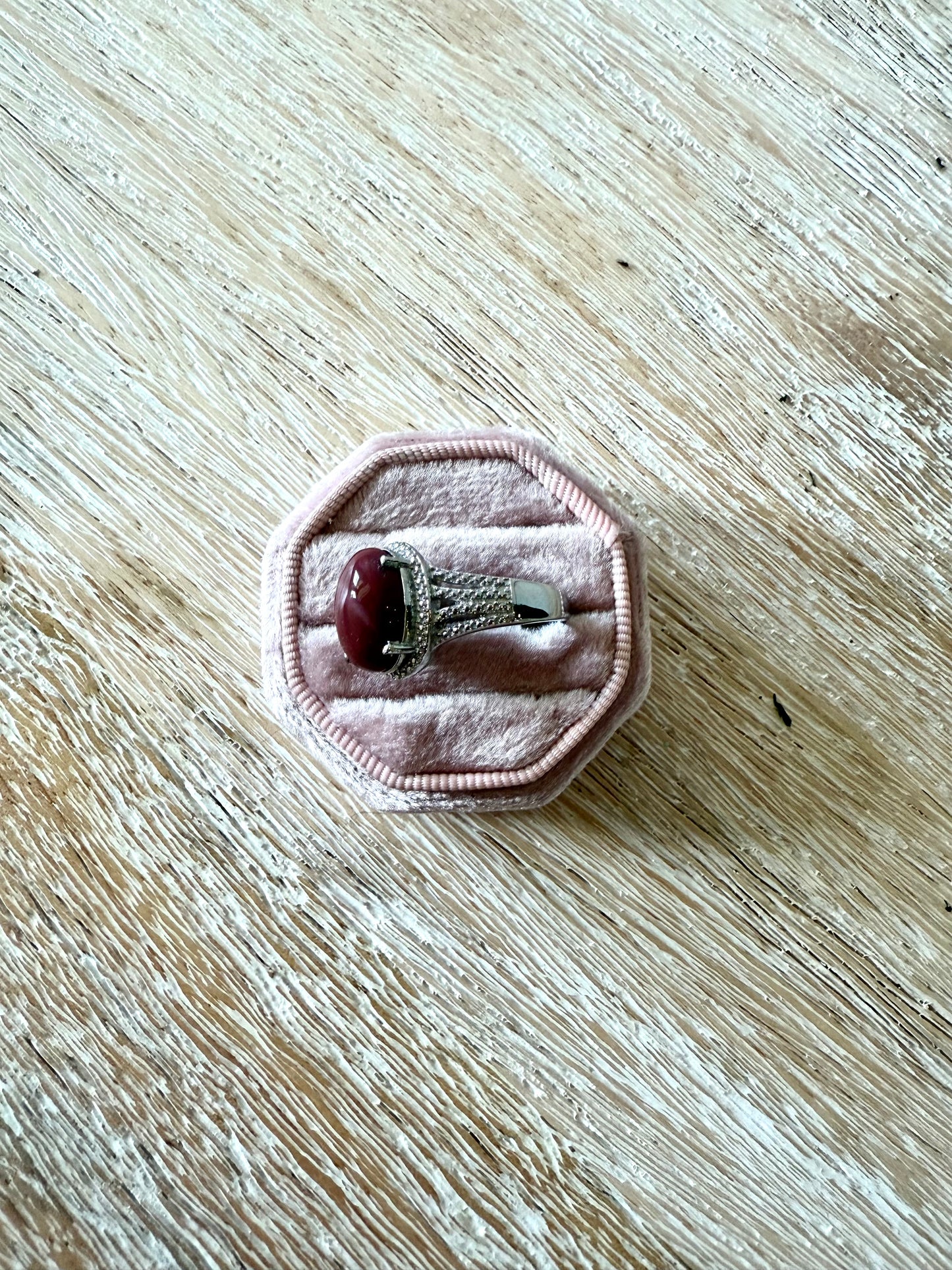 Red Steel Ring (7.75)