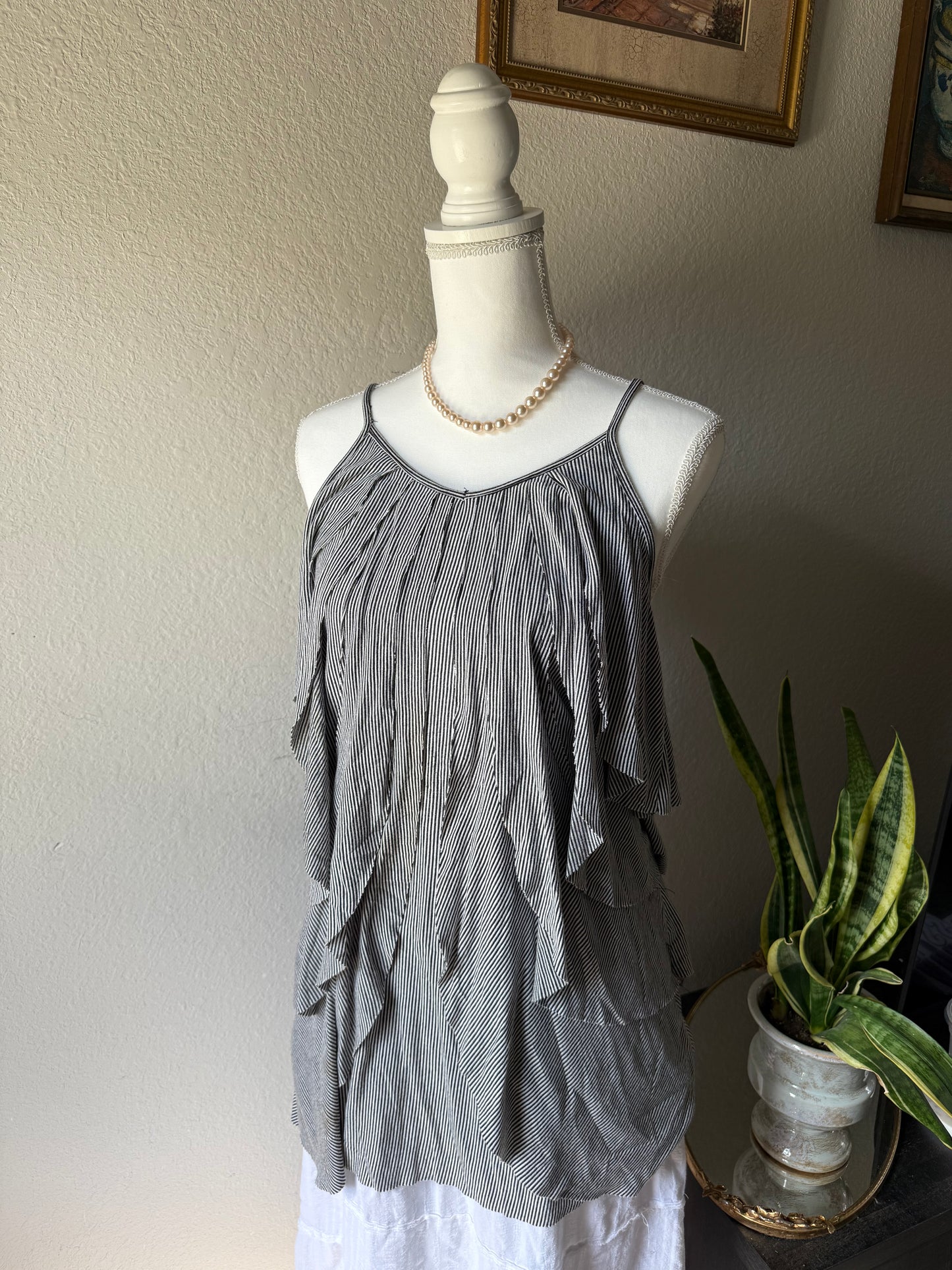 L - Striped Dress/Tunic