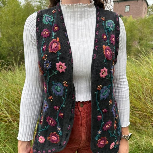 Floral Vest