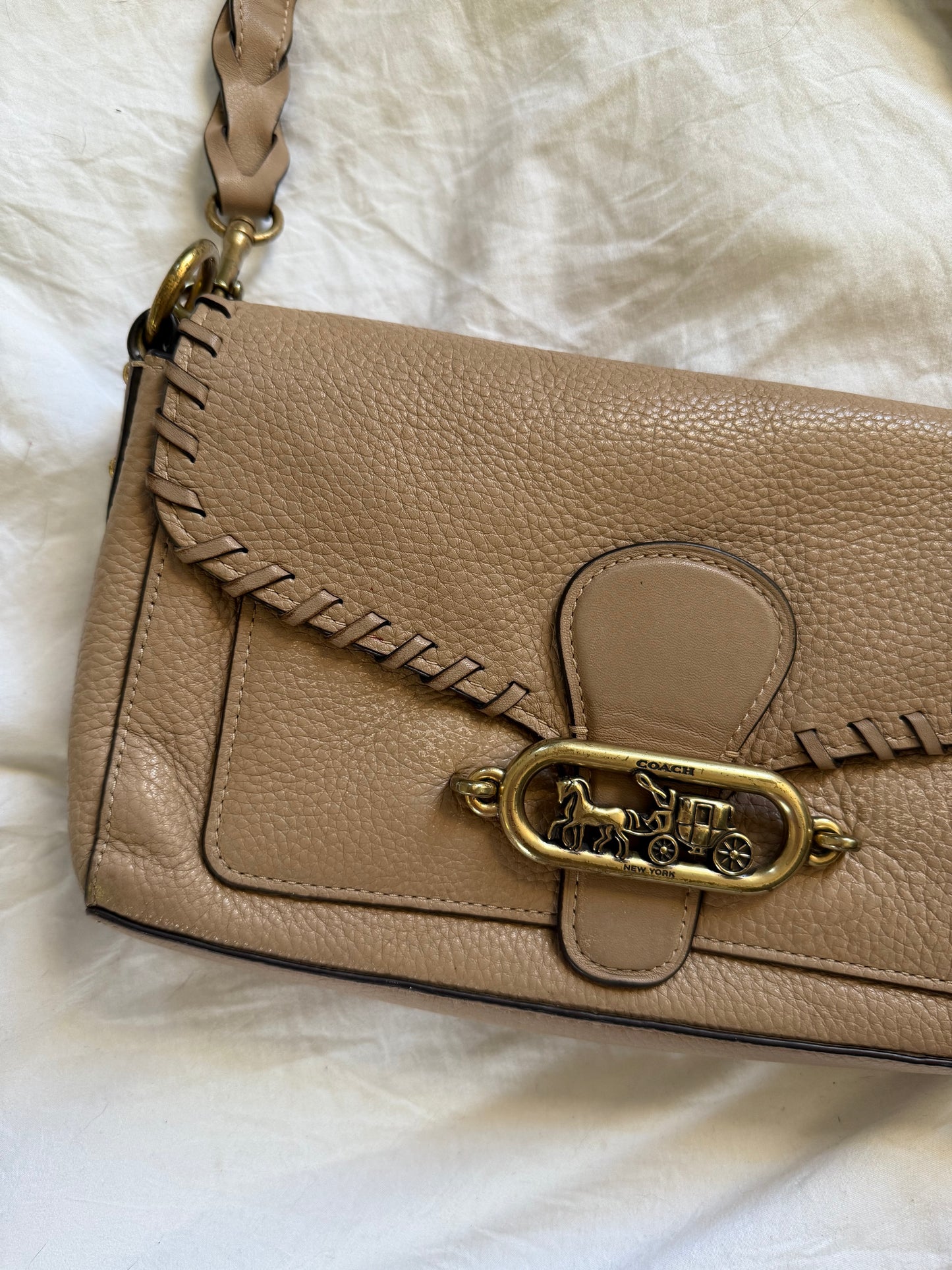 Coach Jade Pebbled Bag