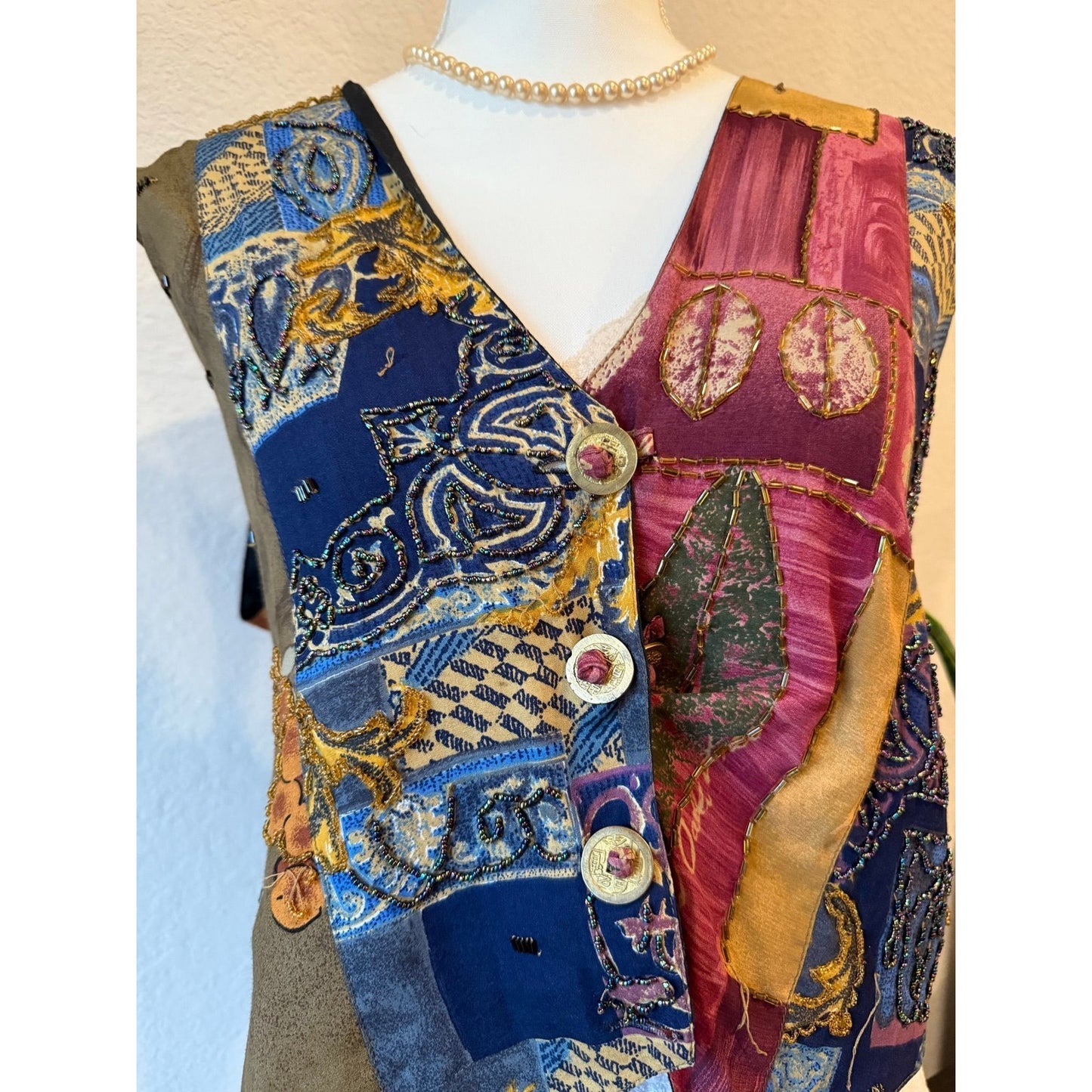 Vintage Patchwork Vest