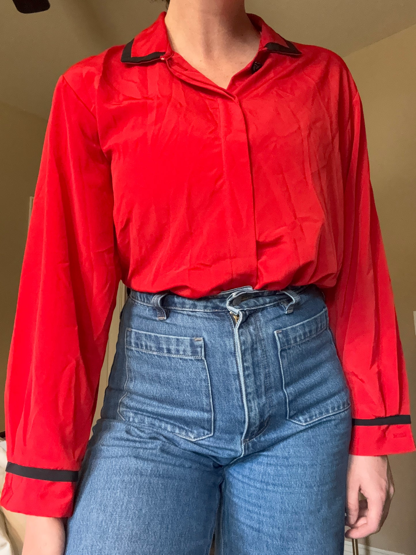 Red Buttonup