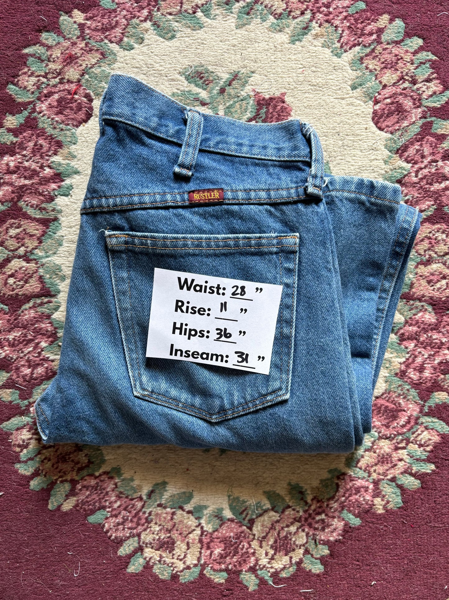 (28”) Rustler Jeans