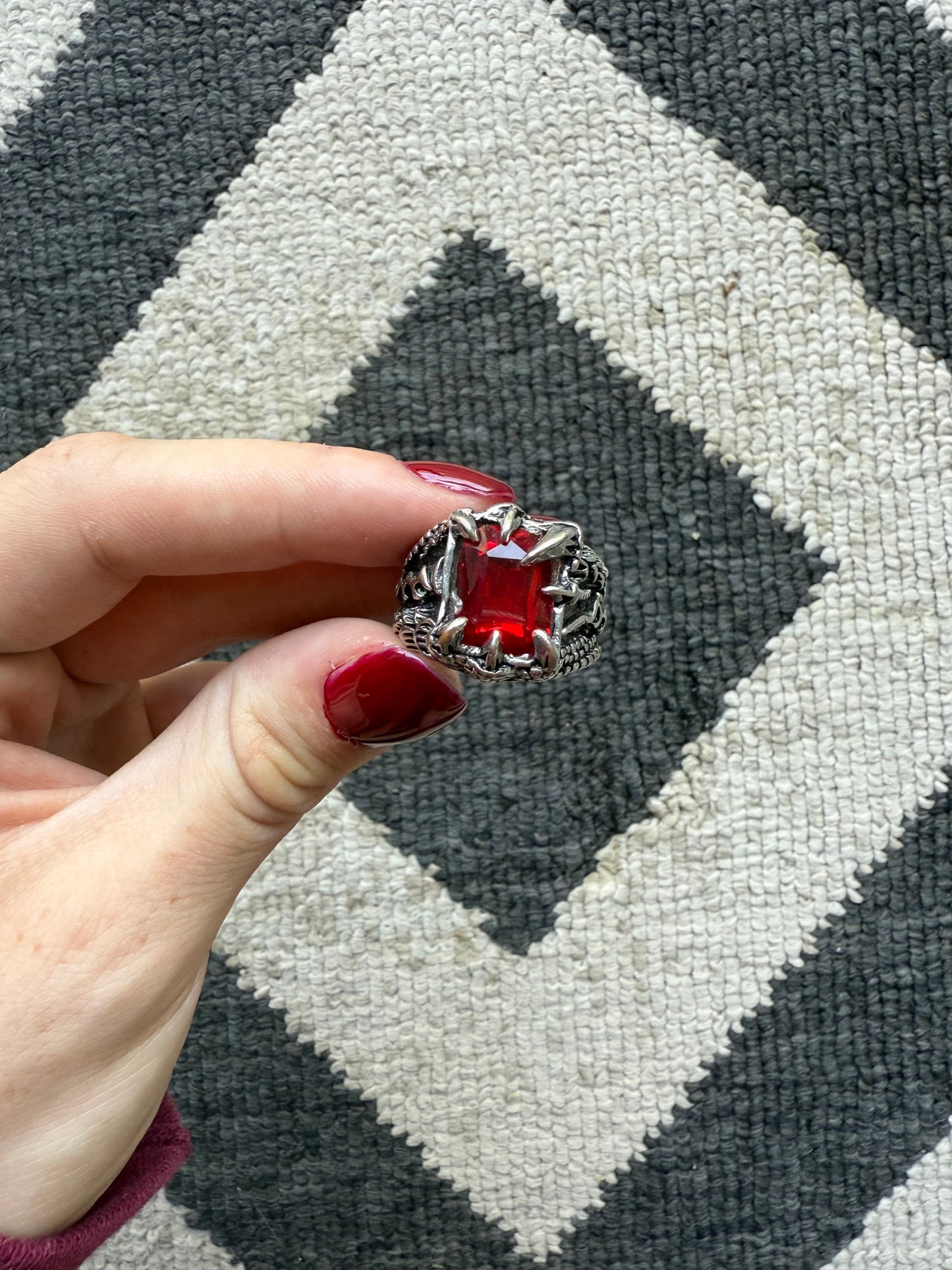 Red Teeth Ring (9)