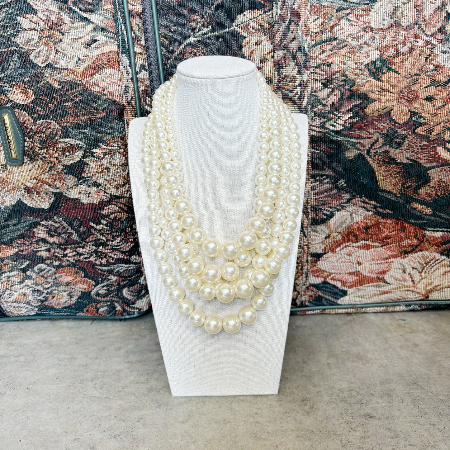Layered Pearl Necklace