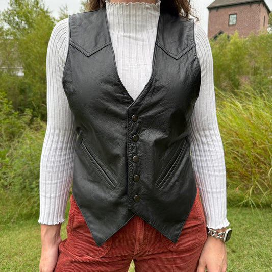 Leather Vest