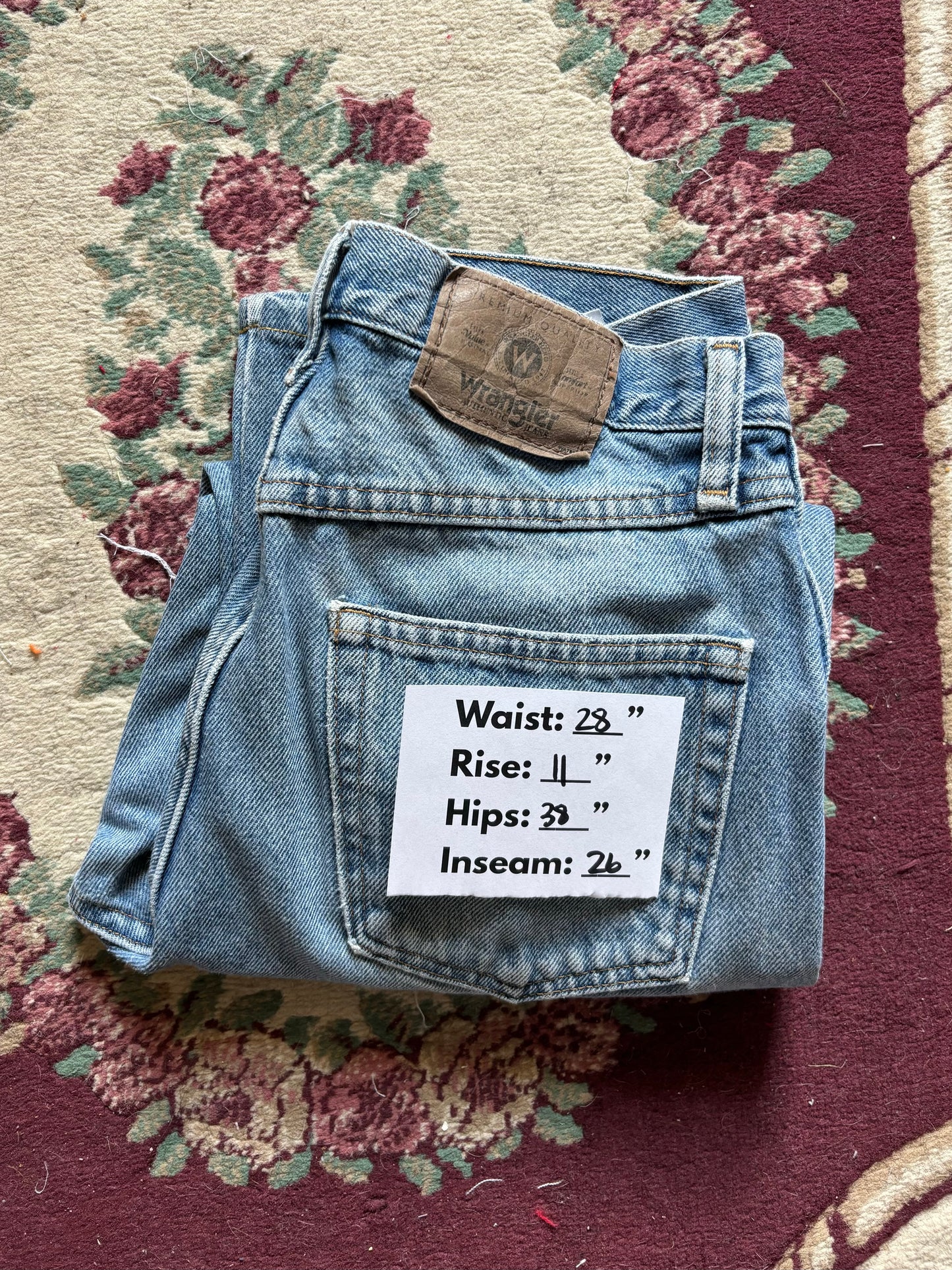 (28”) Wrangler’s