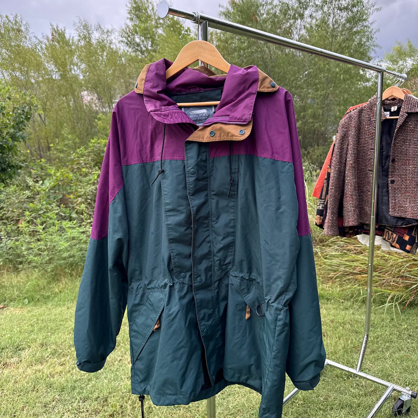 Color Block Windbreaker