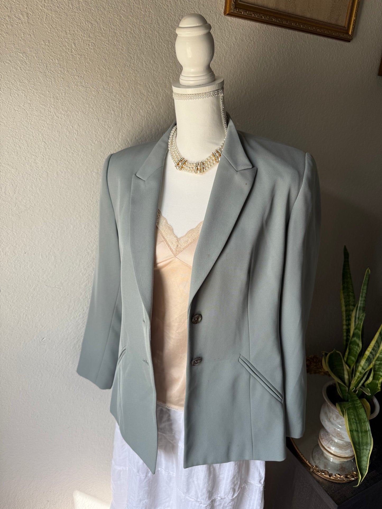 L - Sage Blazer