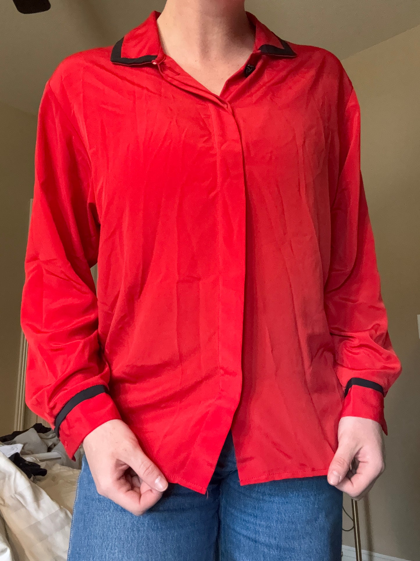 Red Buttonup