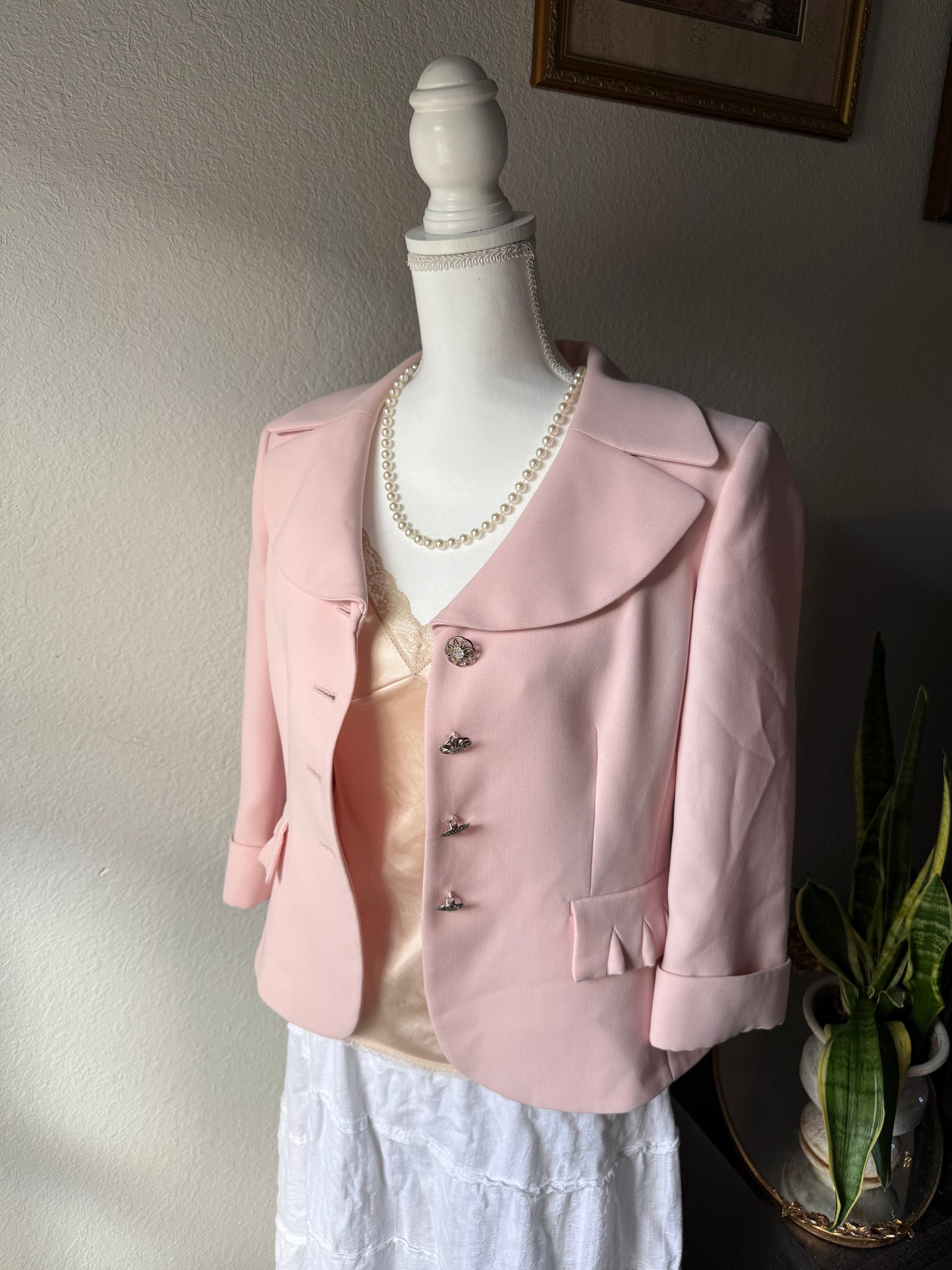 S - Pink Blazer