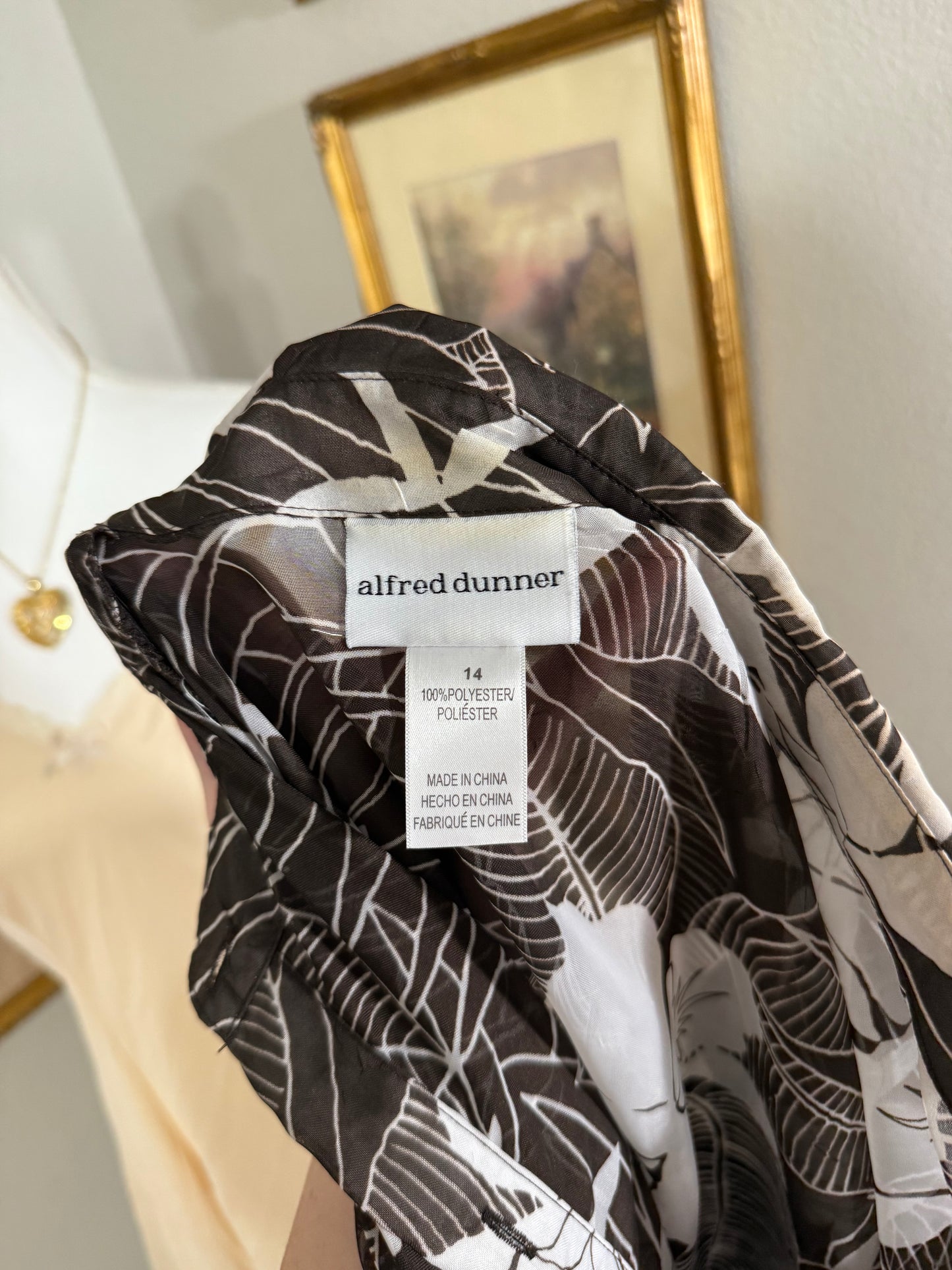Sheer Hawaiian Button Up