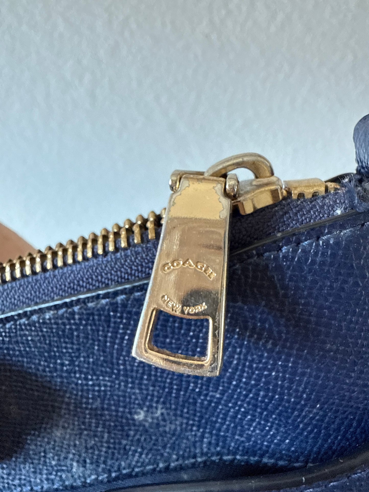 Coach Midnight Blue Crossbody