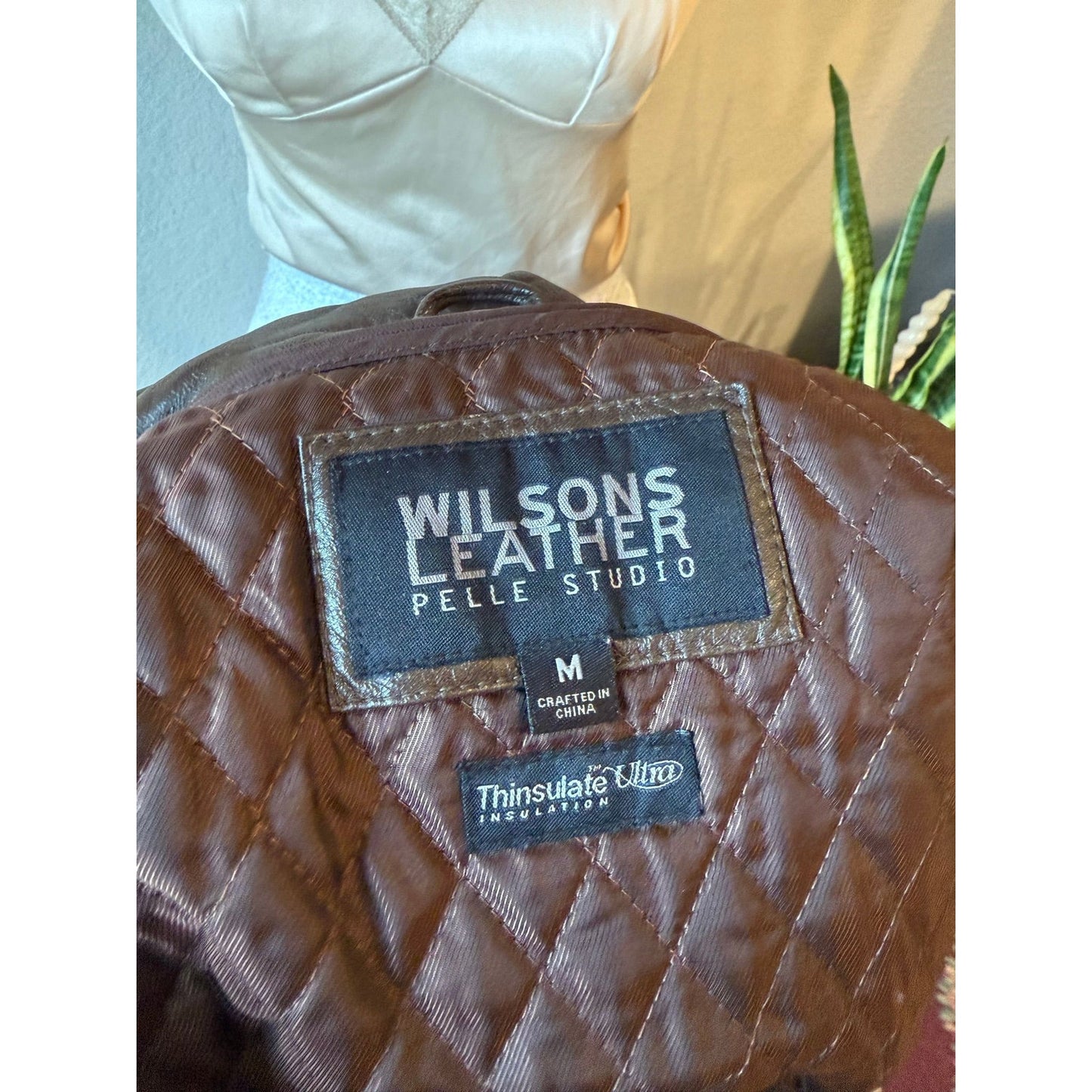 Brown 100% Leather Jacket