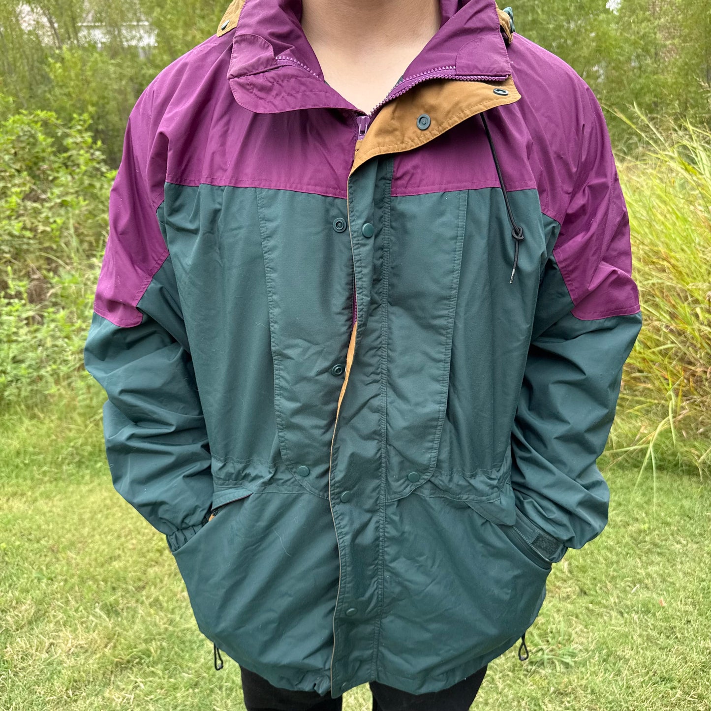 Color Block Windbreaker