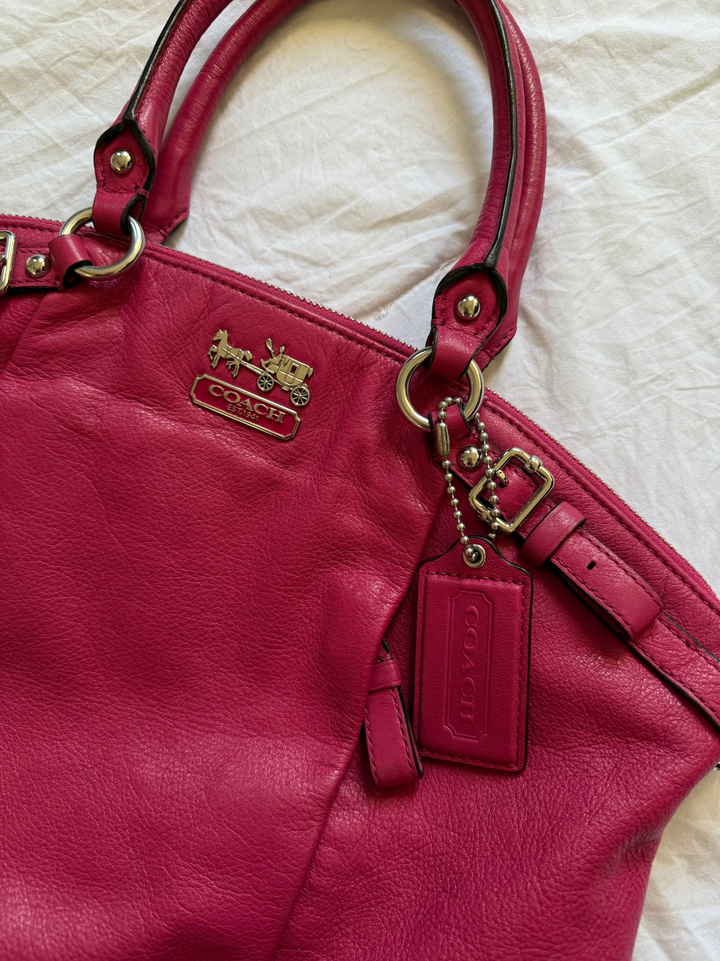 Coach Pink Satchel