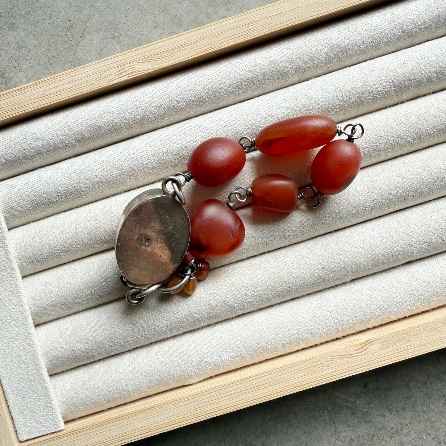 Flower Agate Bracelet