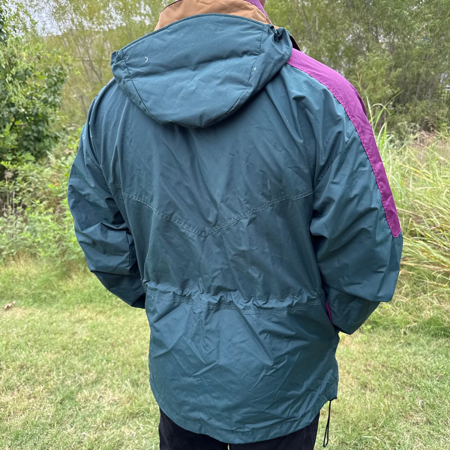 Color Block Windbreaker