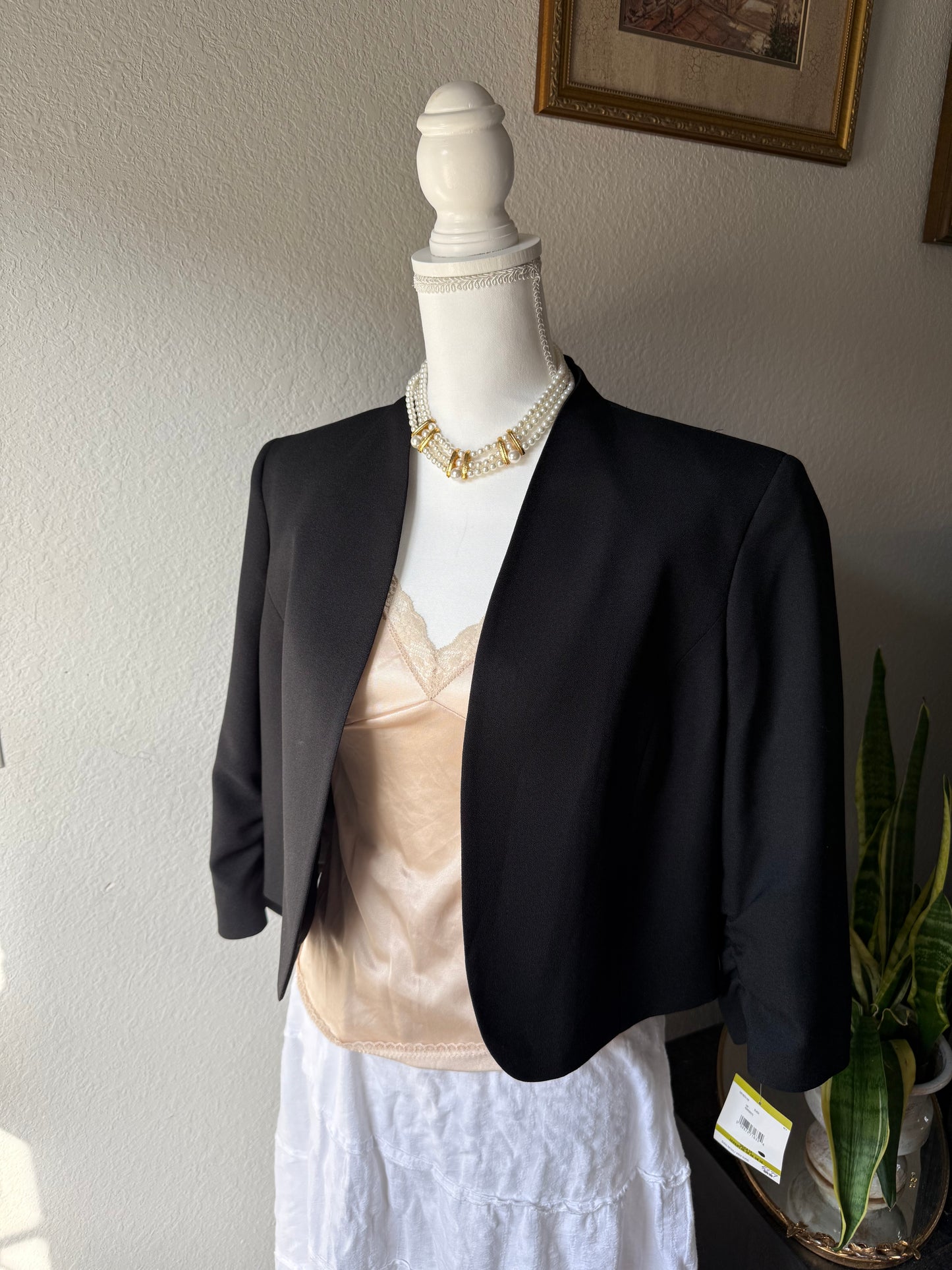 S - Black Blazer (NWT)