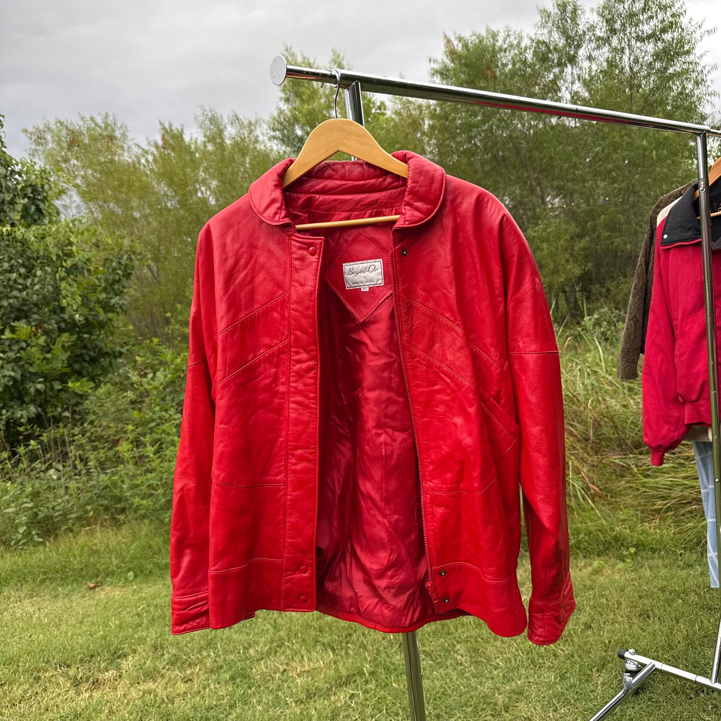 Red Leather Jacket