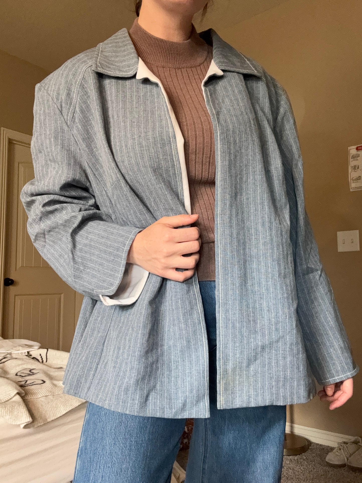 Striped Blazer