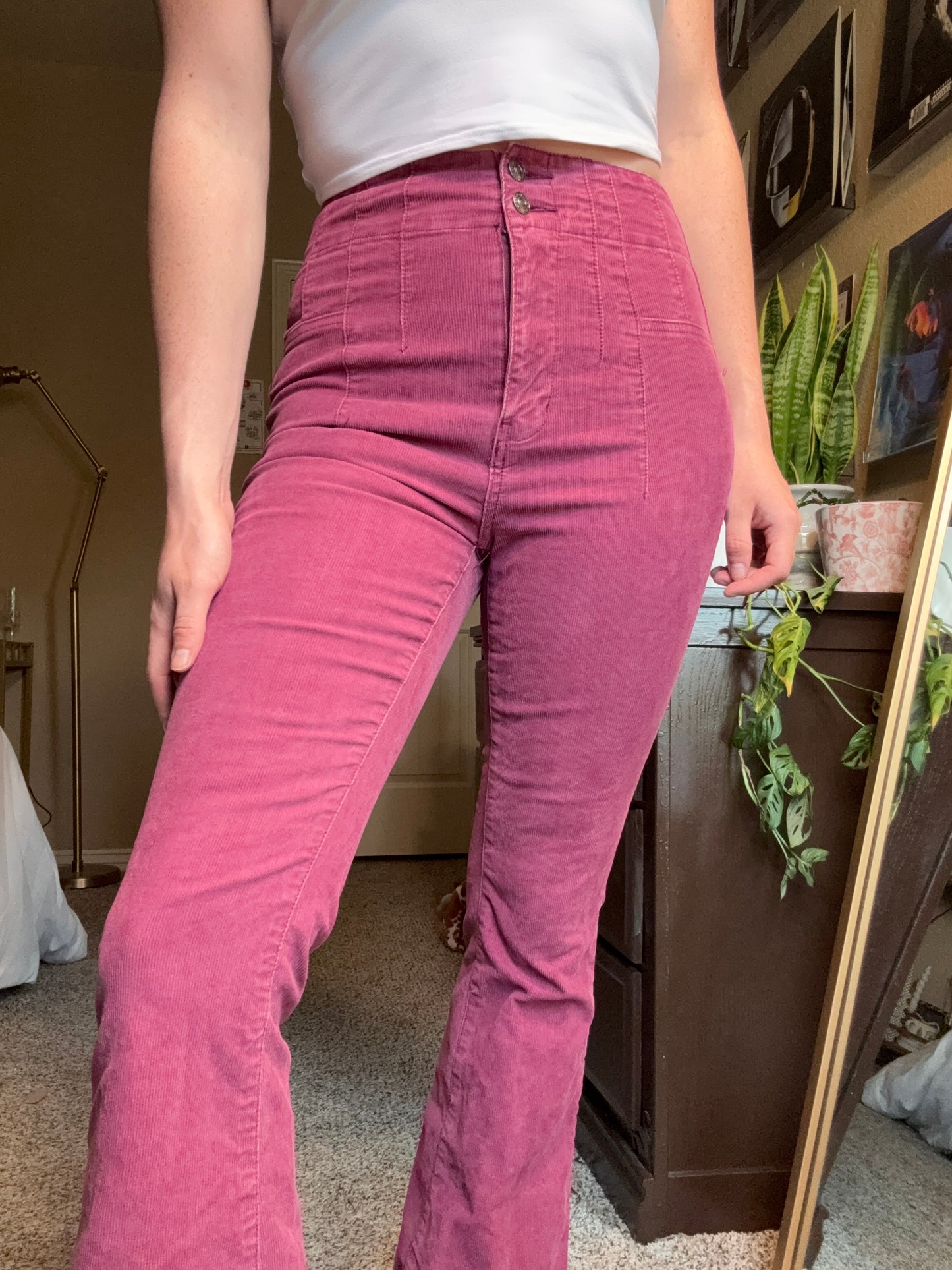 Free People Corduroy Flares