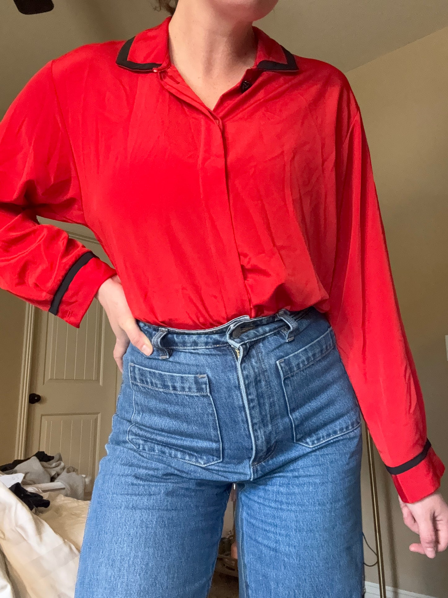 Red Buttonup