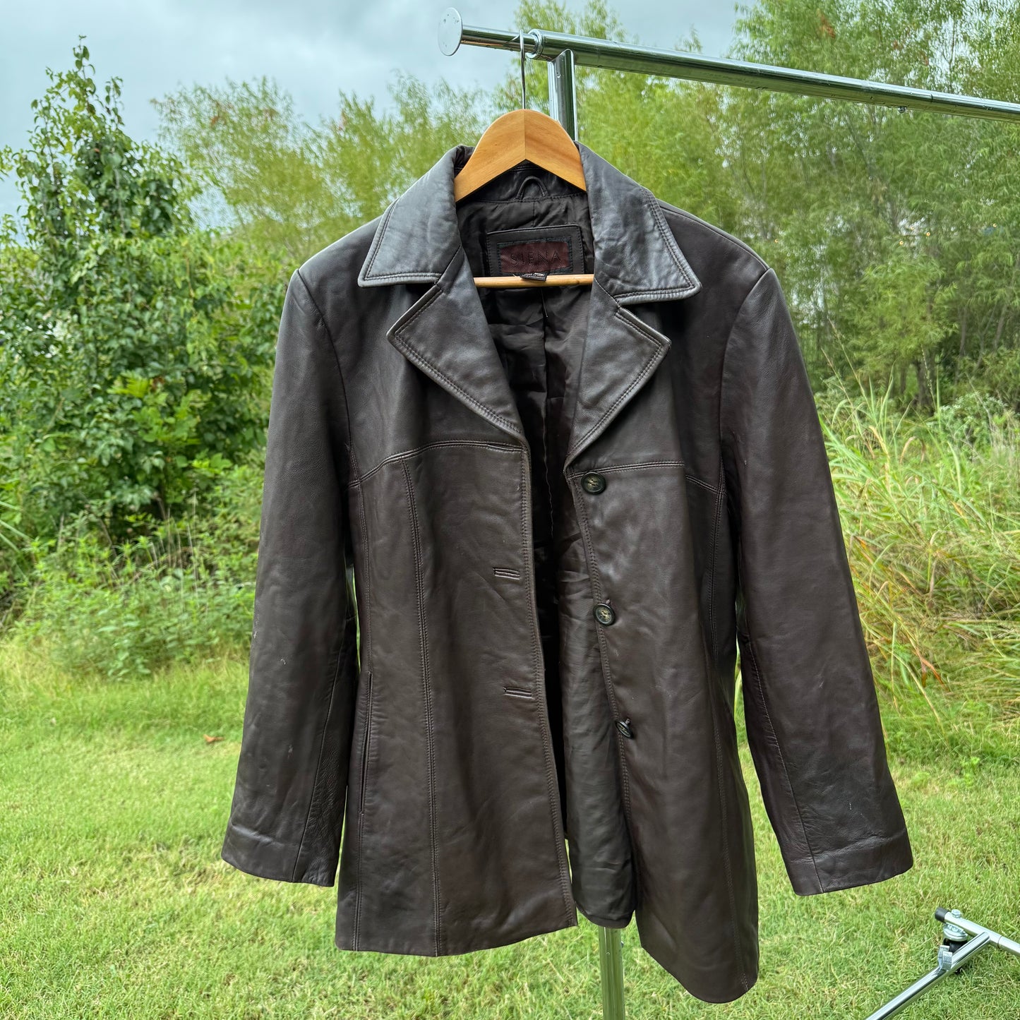 Siena Brown Leather Jacket