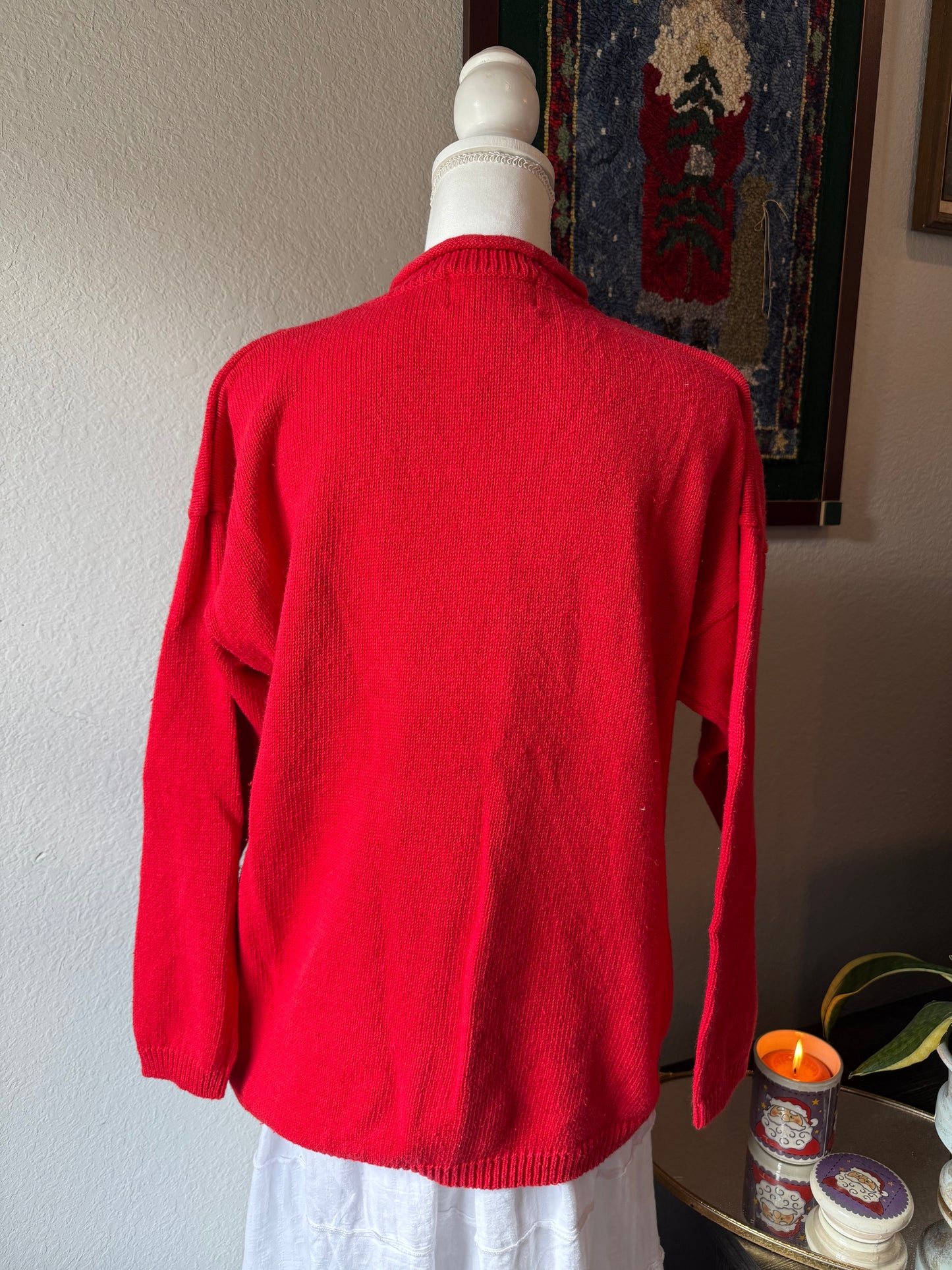 Christmas Tree Bear Sweater