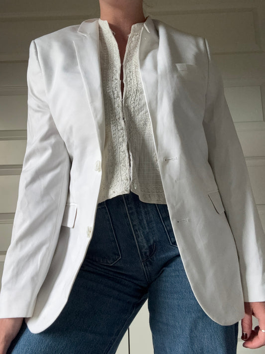 White Blazer