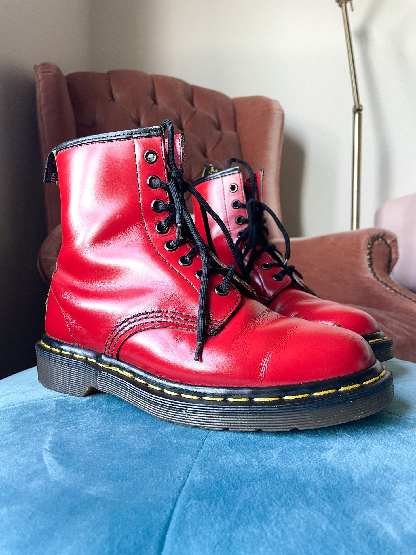 Bright Red 1460
