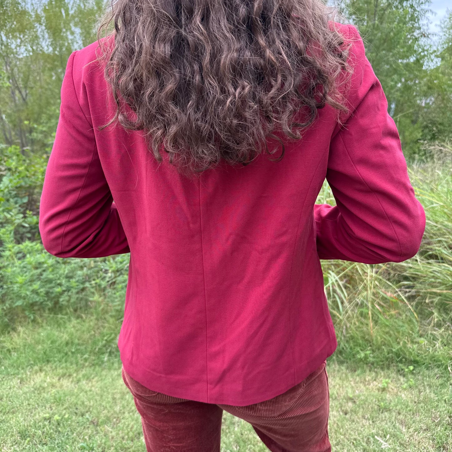 Red Suede Jacket
