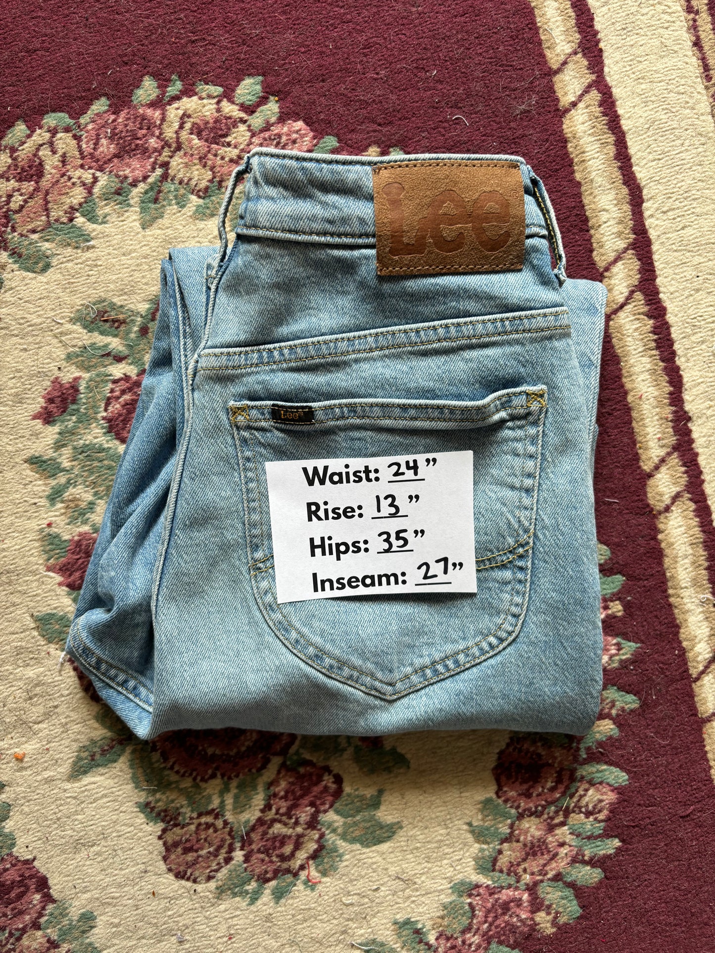(24”) Lee "Stella" Heart Jeans