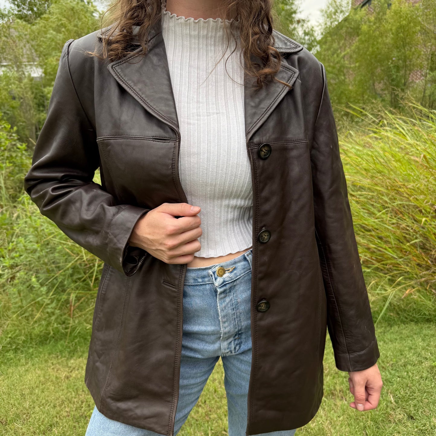 Siena Brown Leather Jacket